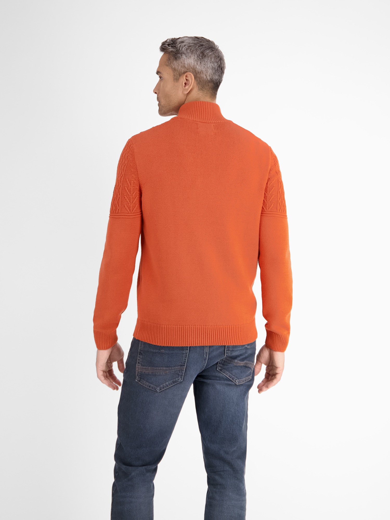 LERROS Strickpullover »LERROS Stricktroyer mit Cable-Muster«