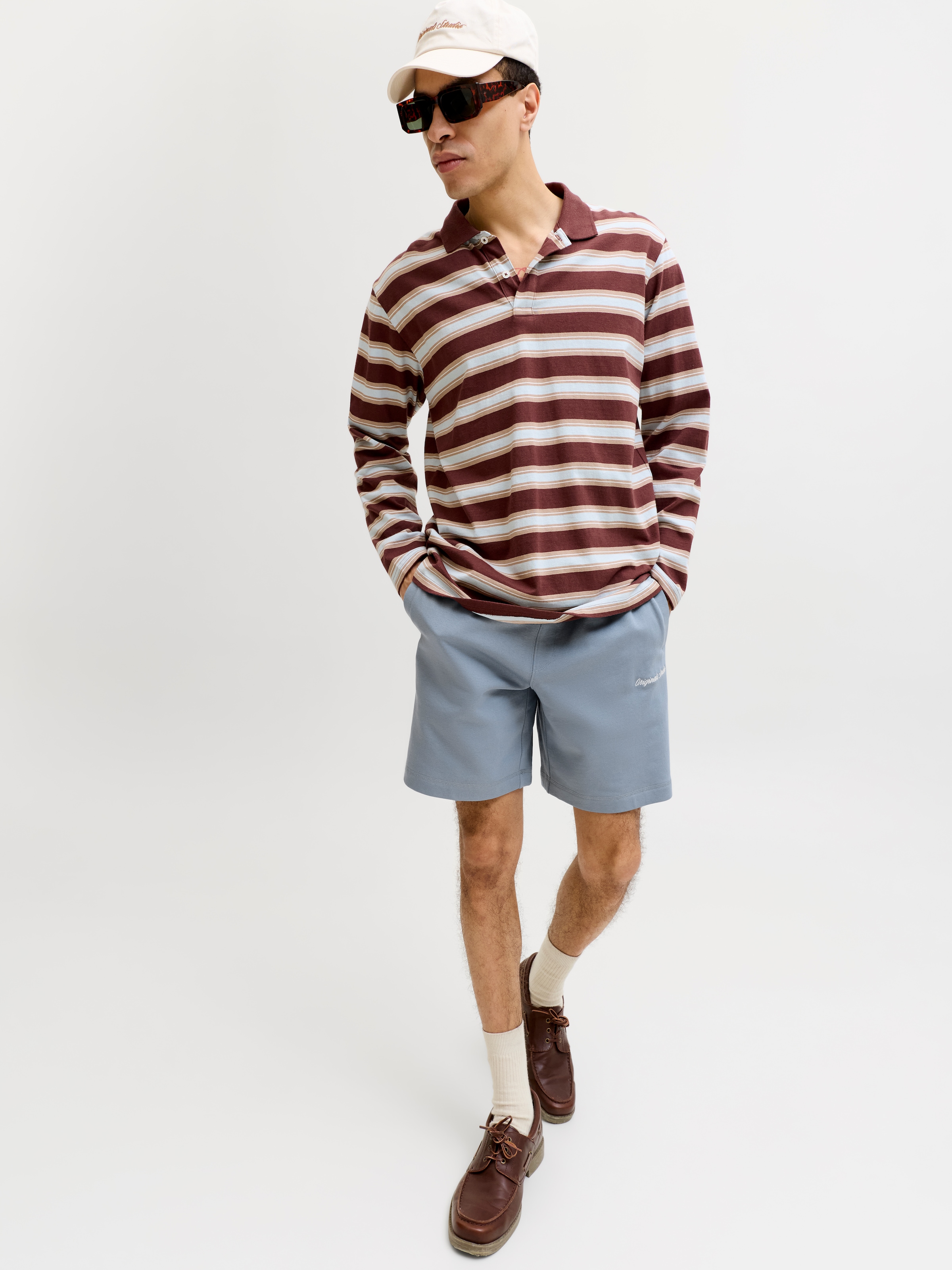 Jack & Jones Sweatshorts »JPSTKARL NORREBRO SWEAT SHORTS REG SN«  Baumwollmischung, relaxed fit