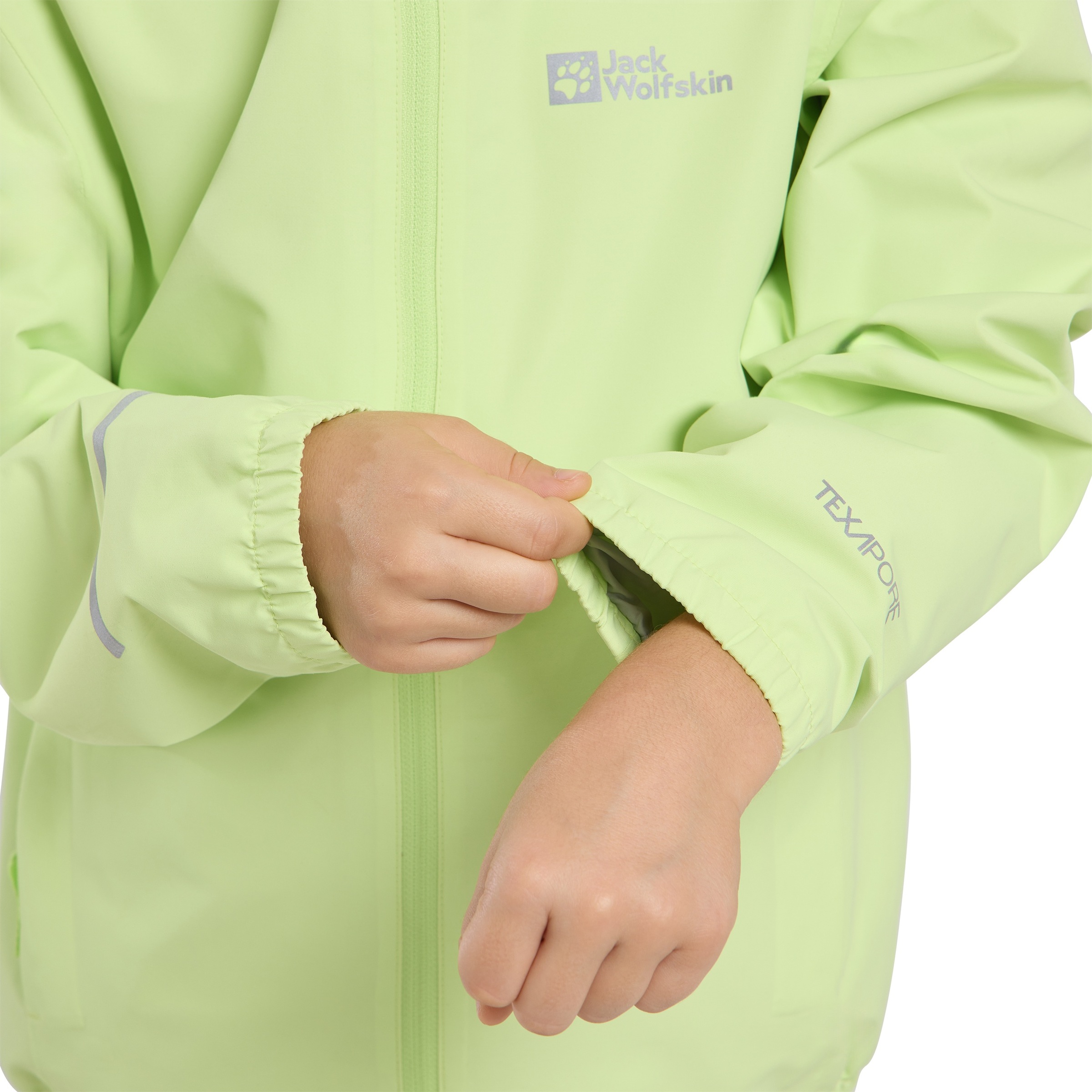 Jack Wolfskin Outdoorjacke »FLAZE JACKET K« mit Kapuze