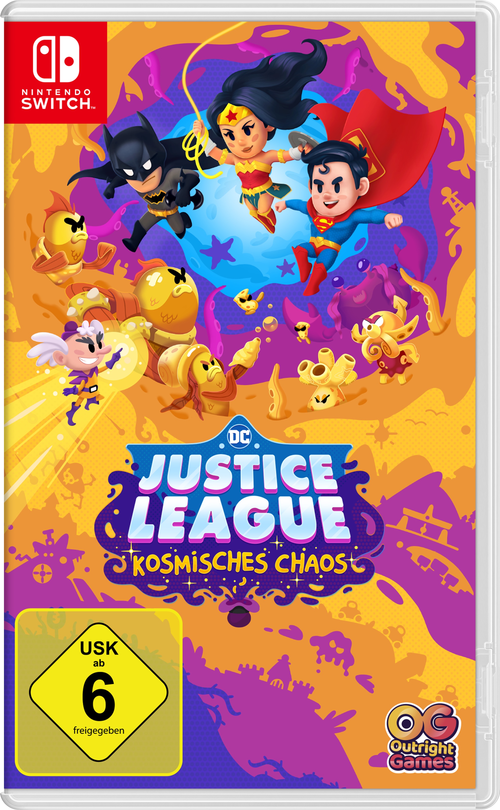 Spielesoftware »DC Justice League: Kosmisches Chaos«, Nintendo Switch