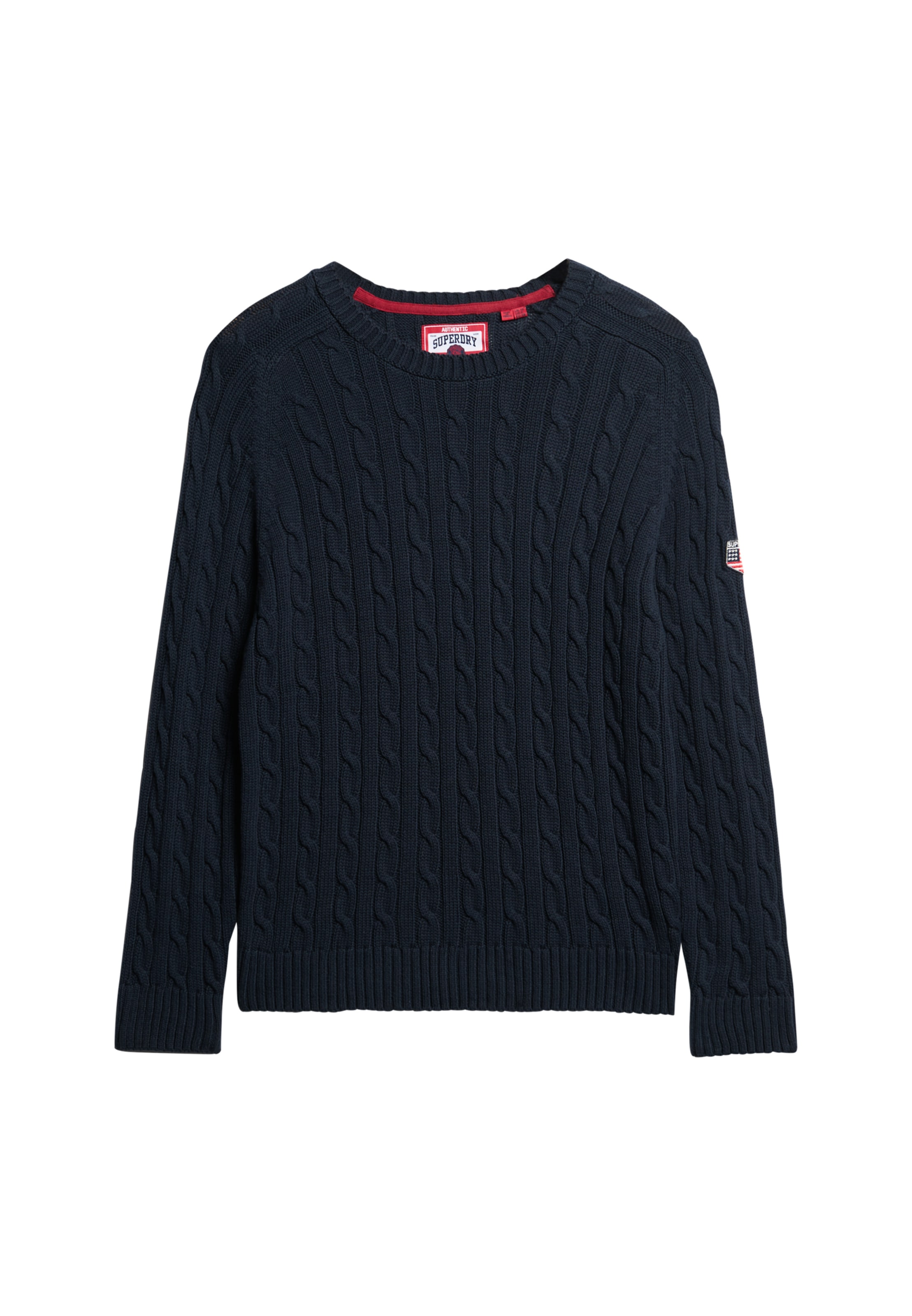 Superdry Strickpullover »SLOUCHY CABLE KNIT«