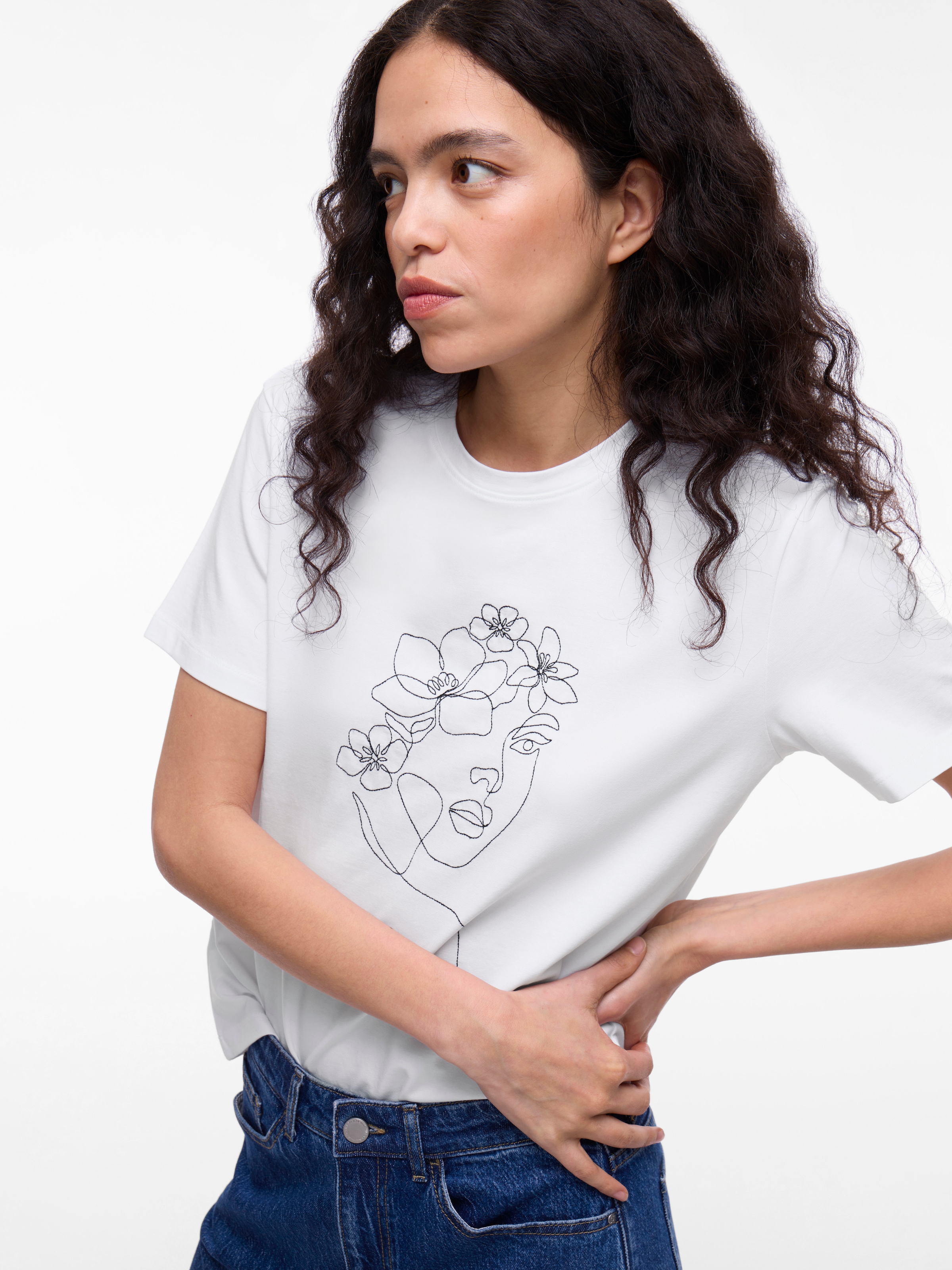 Vila Kurzarmshirt »VINORA S/S T-SHIRT - NOOS«