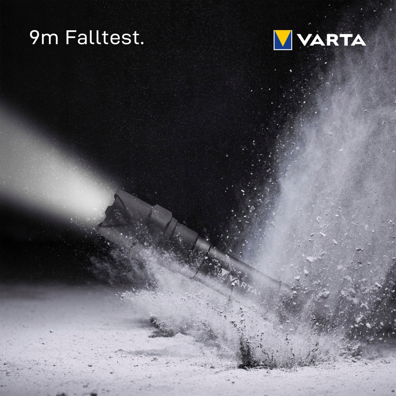 VARTA Taschenlampe »Indestructible F30 Pro 6 Watt LED«, wasser- und staubdicht, stoßabsorbierend, eloxiertes Aluminium Gehäuse
