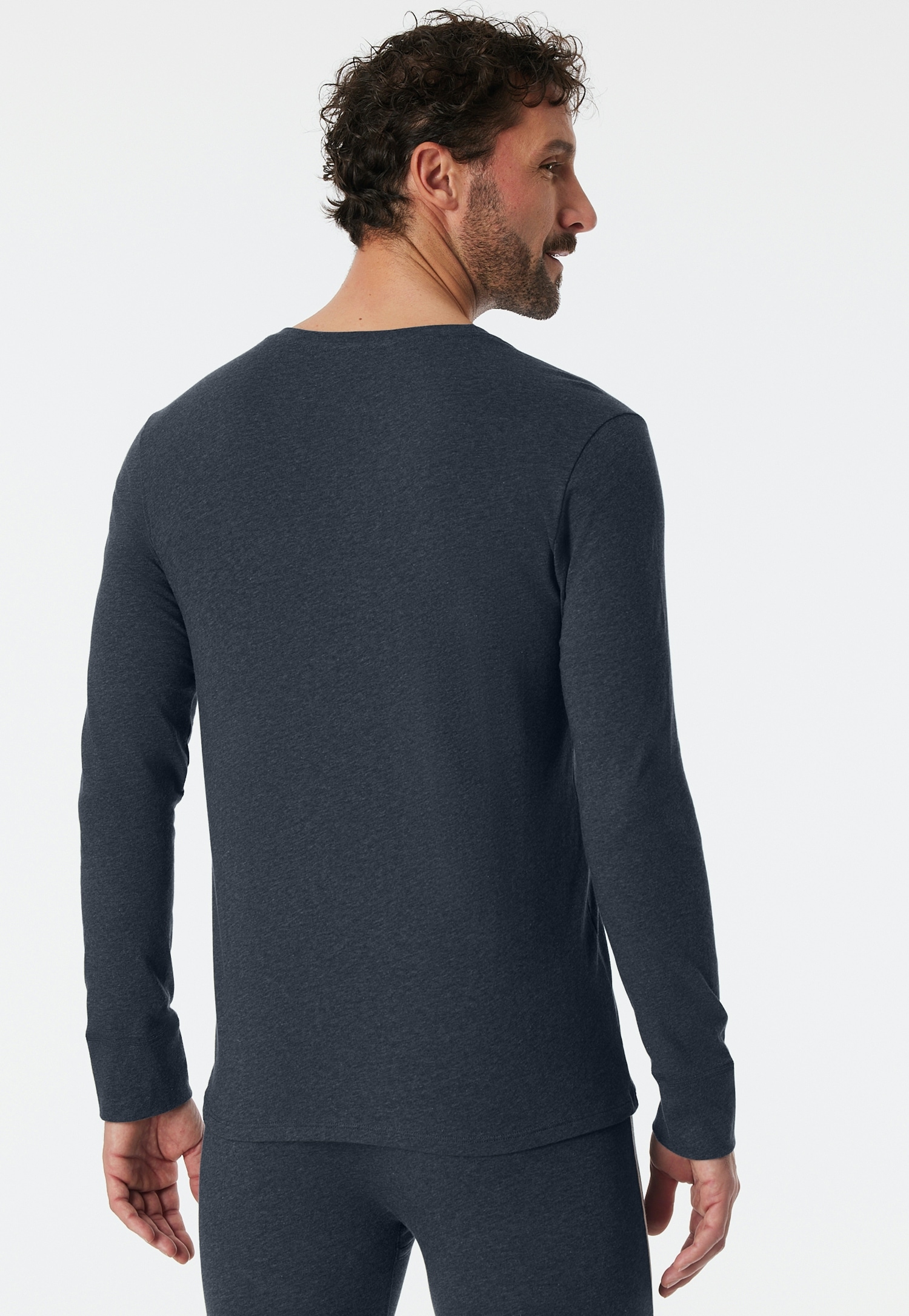 Schiesser Langarmshirt »Comfort Fit« farblich abgesetzte Nähte, langärmelig