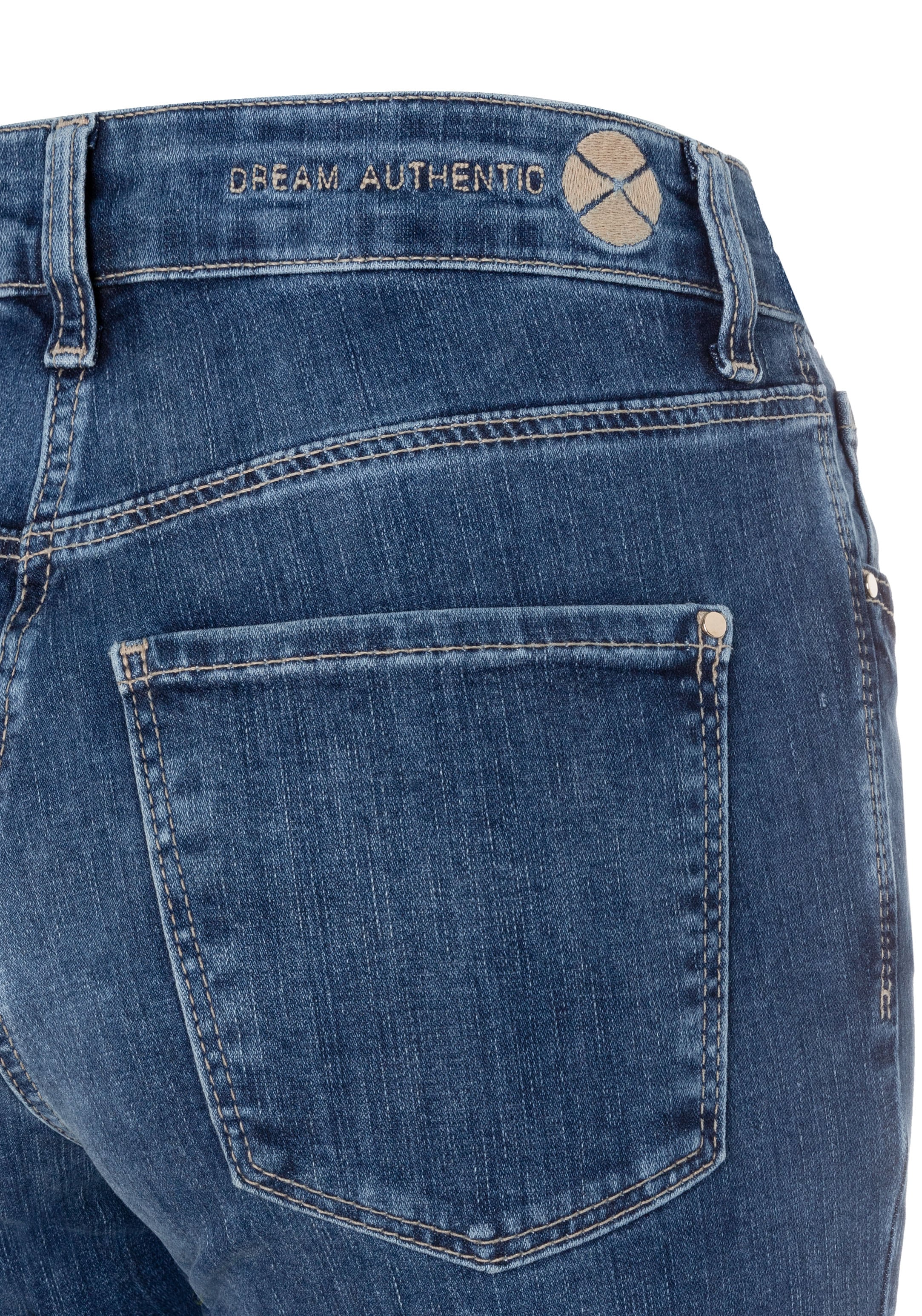 MAC 3/4-Jeans »Dream Kick« Saum modisch verkürzt und leicht ausgestellt