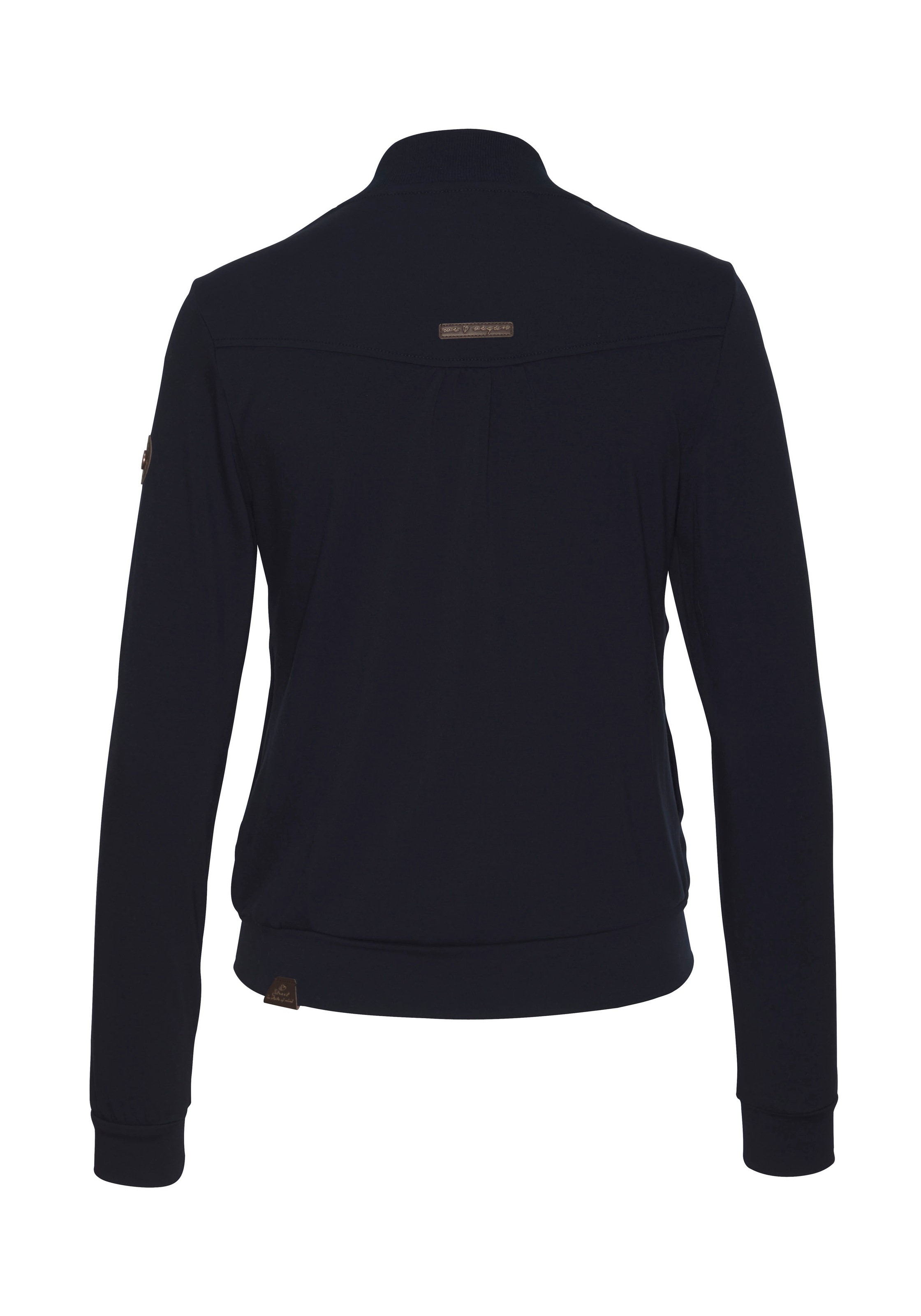 Ragwear Sweatjacke »KENIA CORE«, mit Logo und gerafften Details