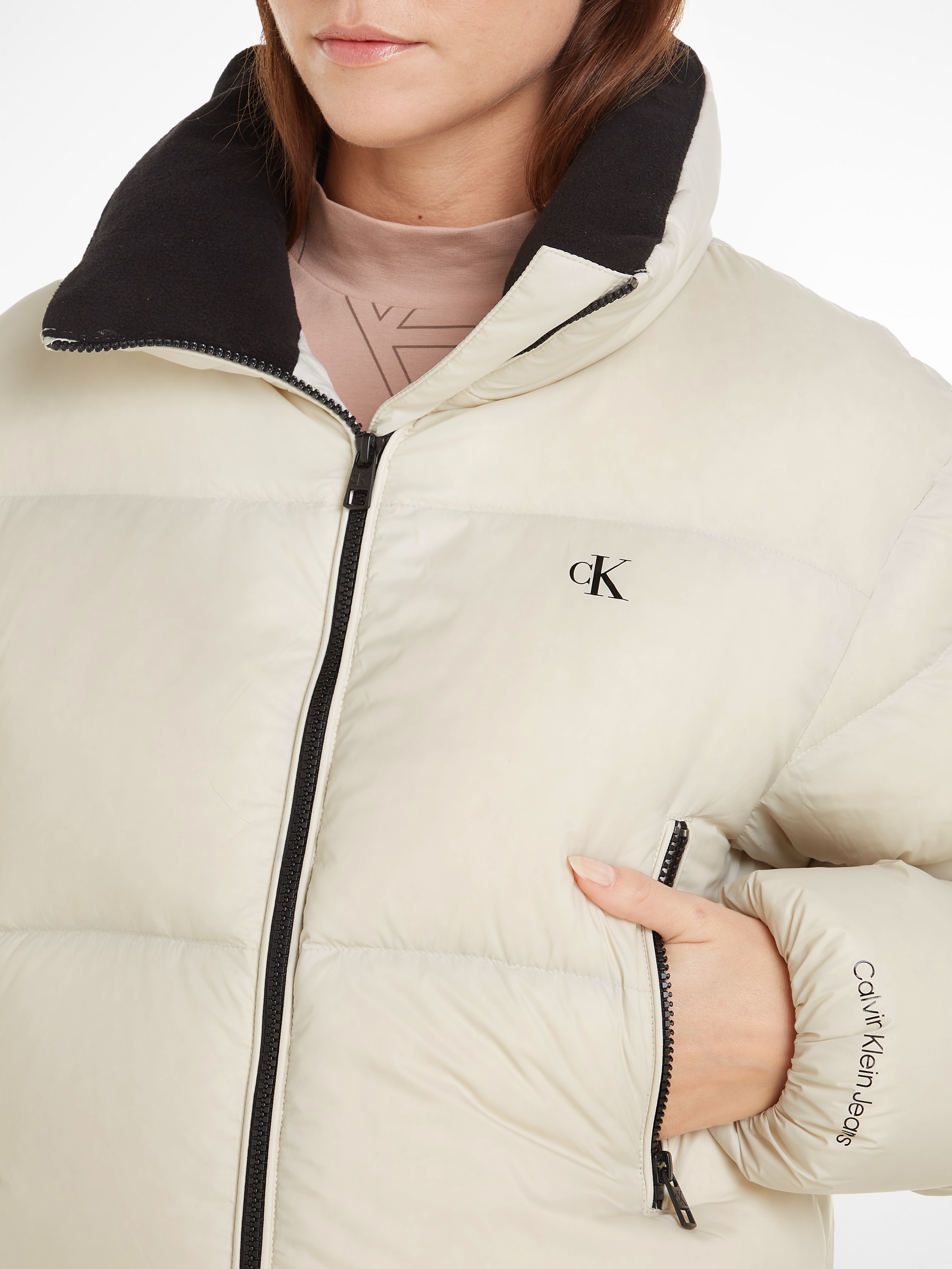 Calvin Klein Jeans Steppjacke »MW DOWN CROPPED PUFFER«