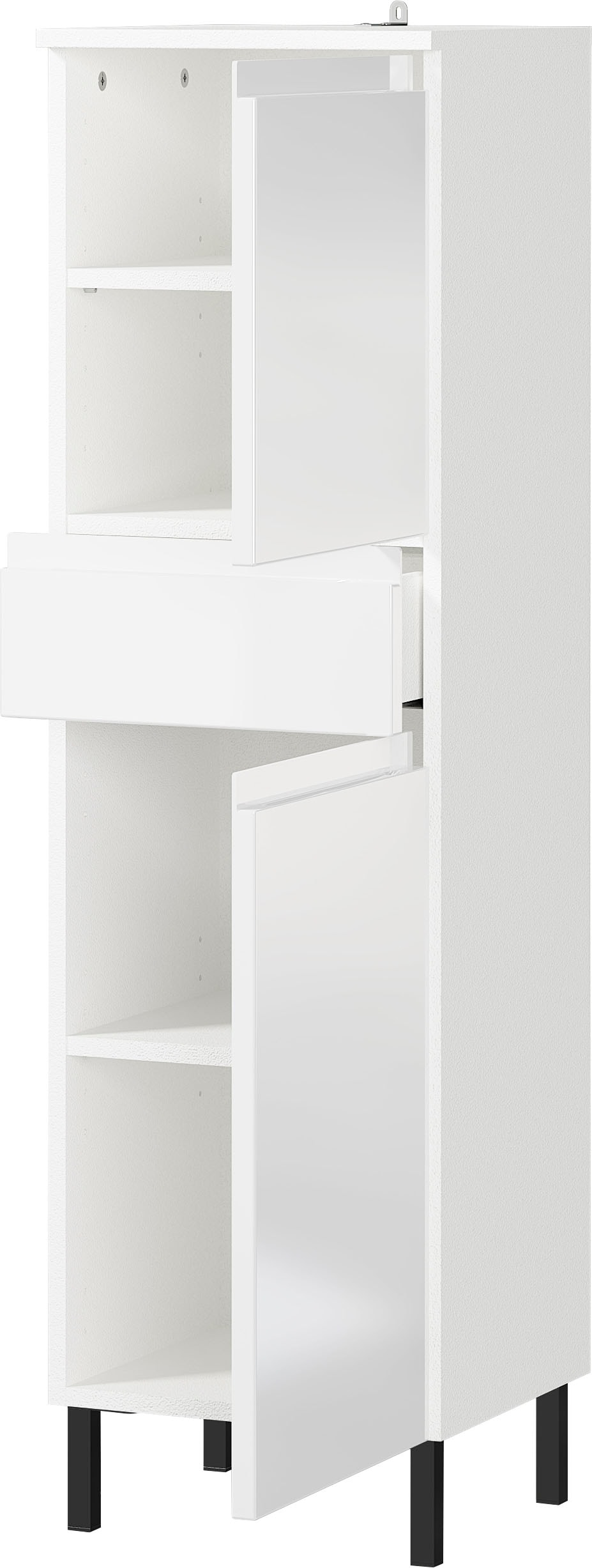 GERMANIA Midischrank »Scantic«, (1 St.), mit griffloser Optik