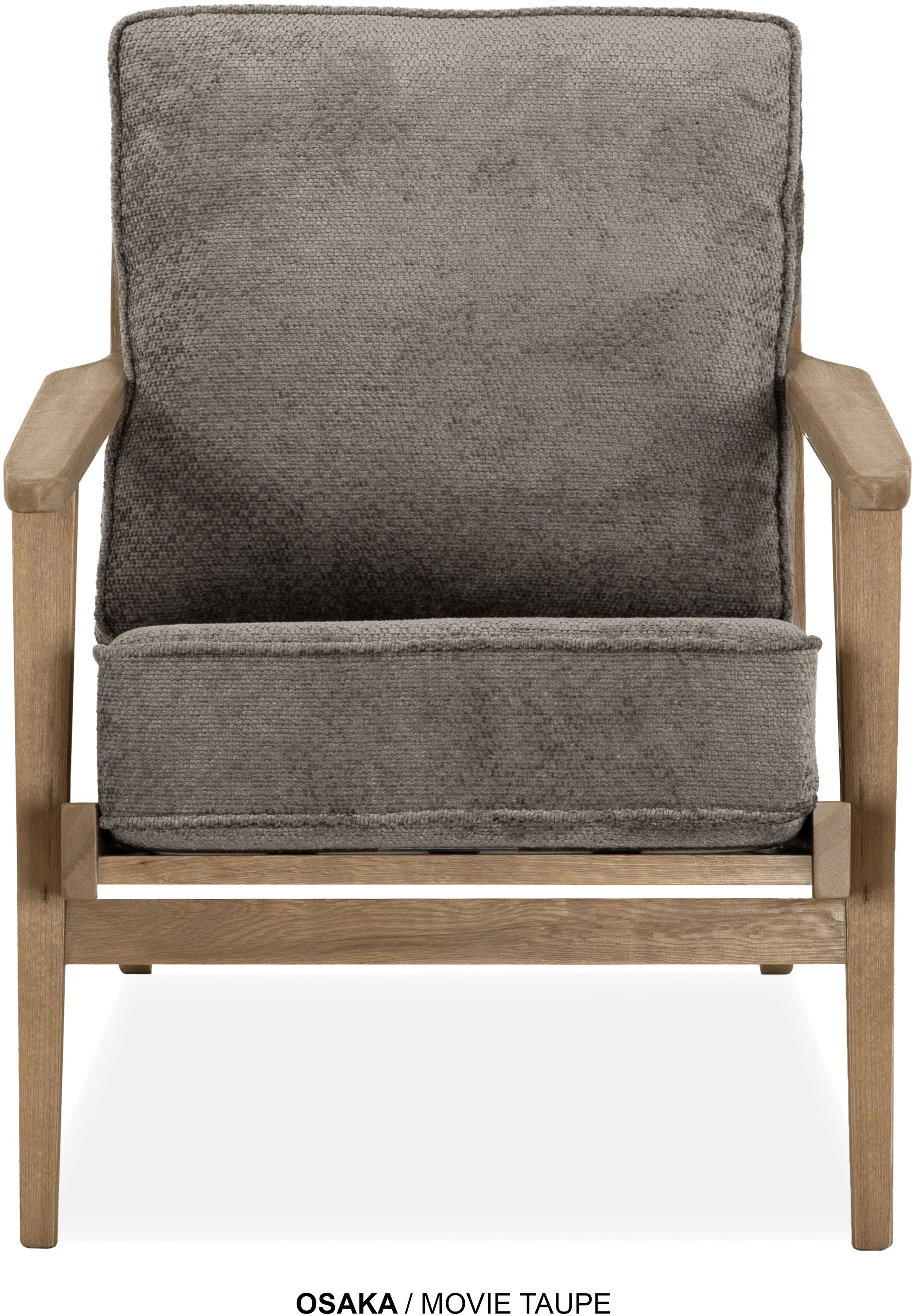 OMG Design Sessel »Osaka« 2 Stk. tlg. Retrostuhl, massivholz Frame