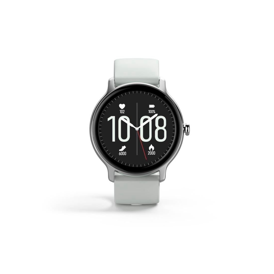 Hama Smartwatch »Smartwatch 4910 Damen Herren, Blutsauerstoffmessung, wasserdicht«, (2,79 cm / 1,09 Zoll), wasserdicht)