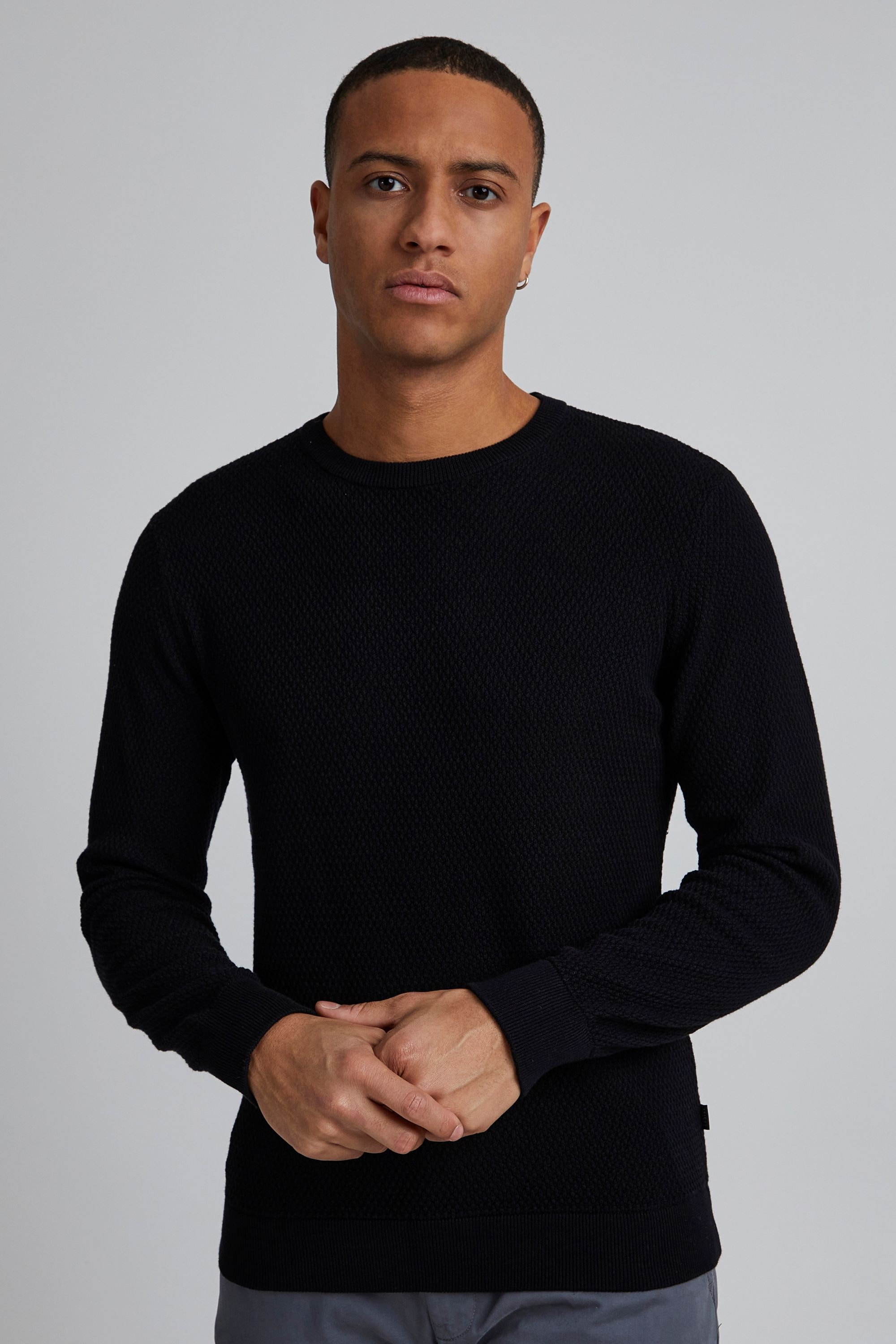 Casual Friday Rundhalspullover »Strickrundhalspullov CFKarlo«