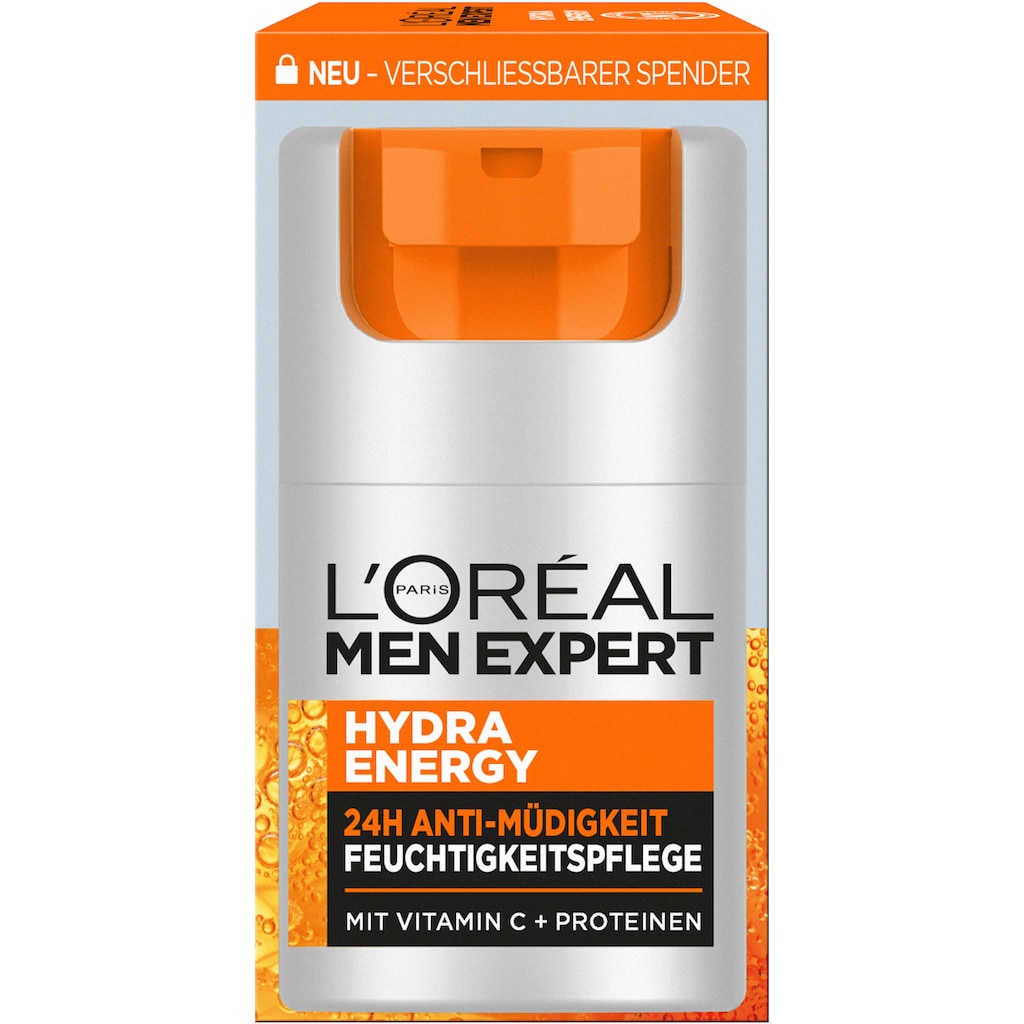 L'ORÉAL PARIS MEN EXPERT Gesichtsgel »L'Oréal Men Expert Hydra Energy 24H Anti-Müdigkeit«