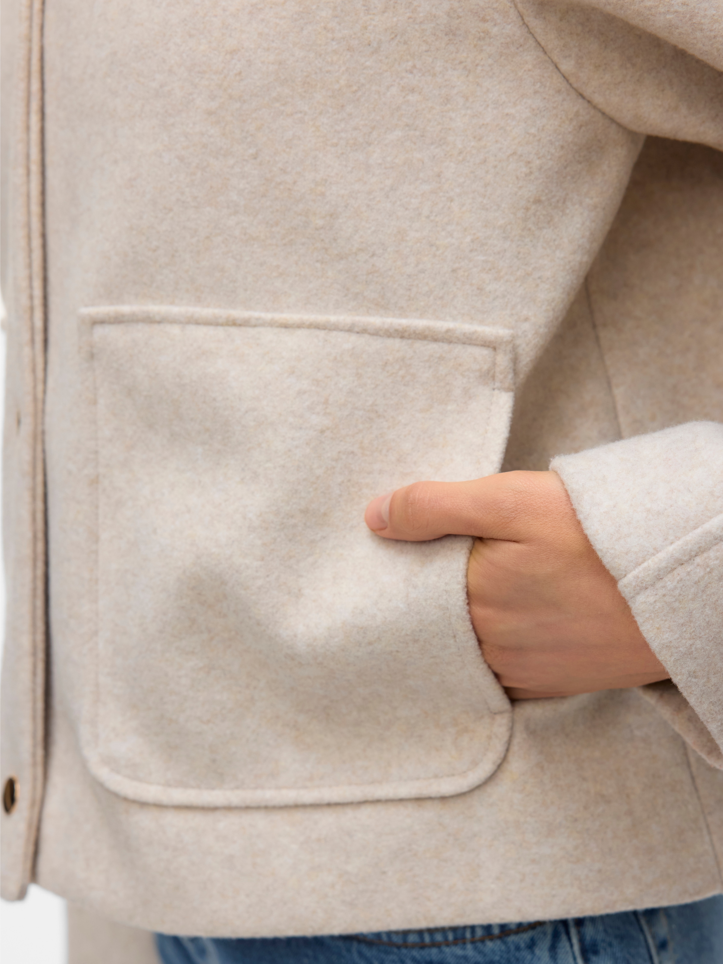 Vero Moda Kurzjacke »VMFORTUNEROME SHORT JACKET GA BOO«, mit Kapuze