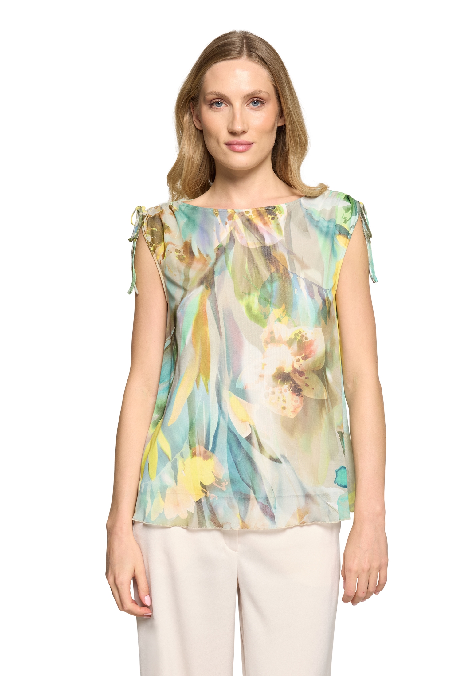 Betty Barclay Mesh-Top »Mesh-Shirt mit Raffung«