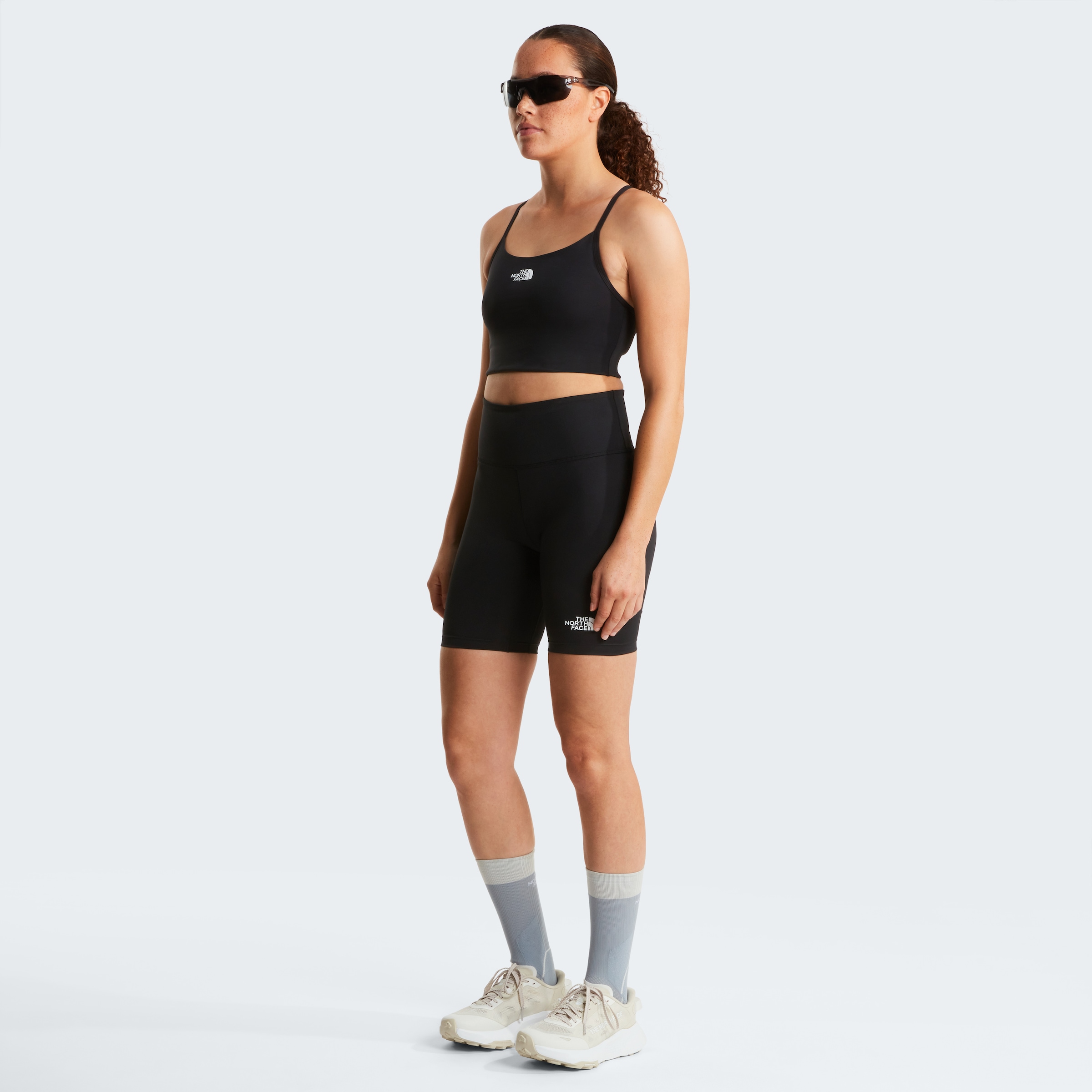 The North Face Radlerhose »W FLEX 8IN TIGHT«  sportlicher Stil, bequeme Passform