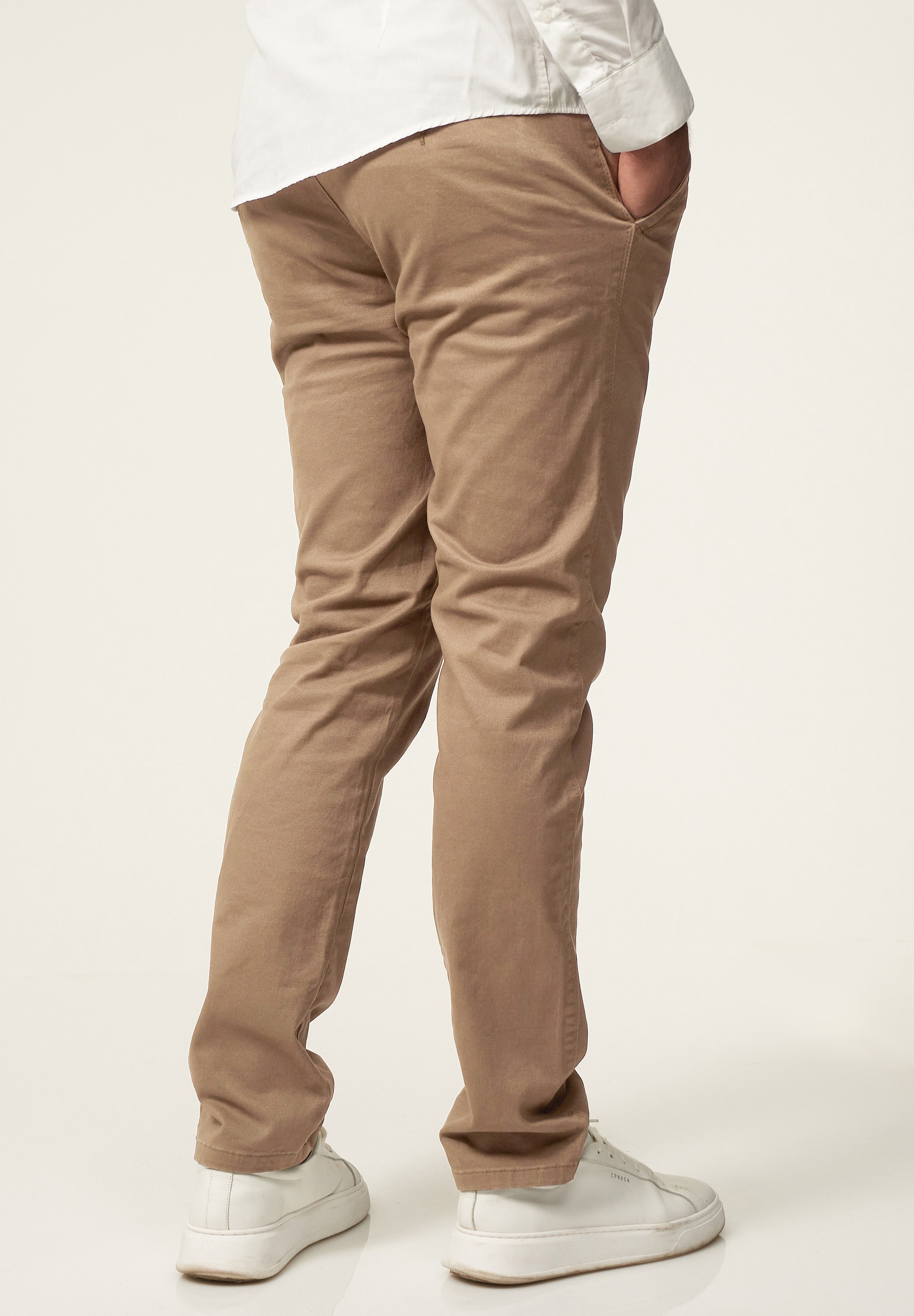 Daily Cotton Chinohose »Daily Cotton Chinohose DCPROVO«  Herren Chino Hose Elastische Jeans Stoffhose Slim-Fit Casual Business