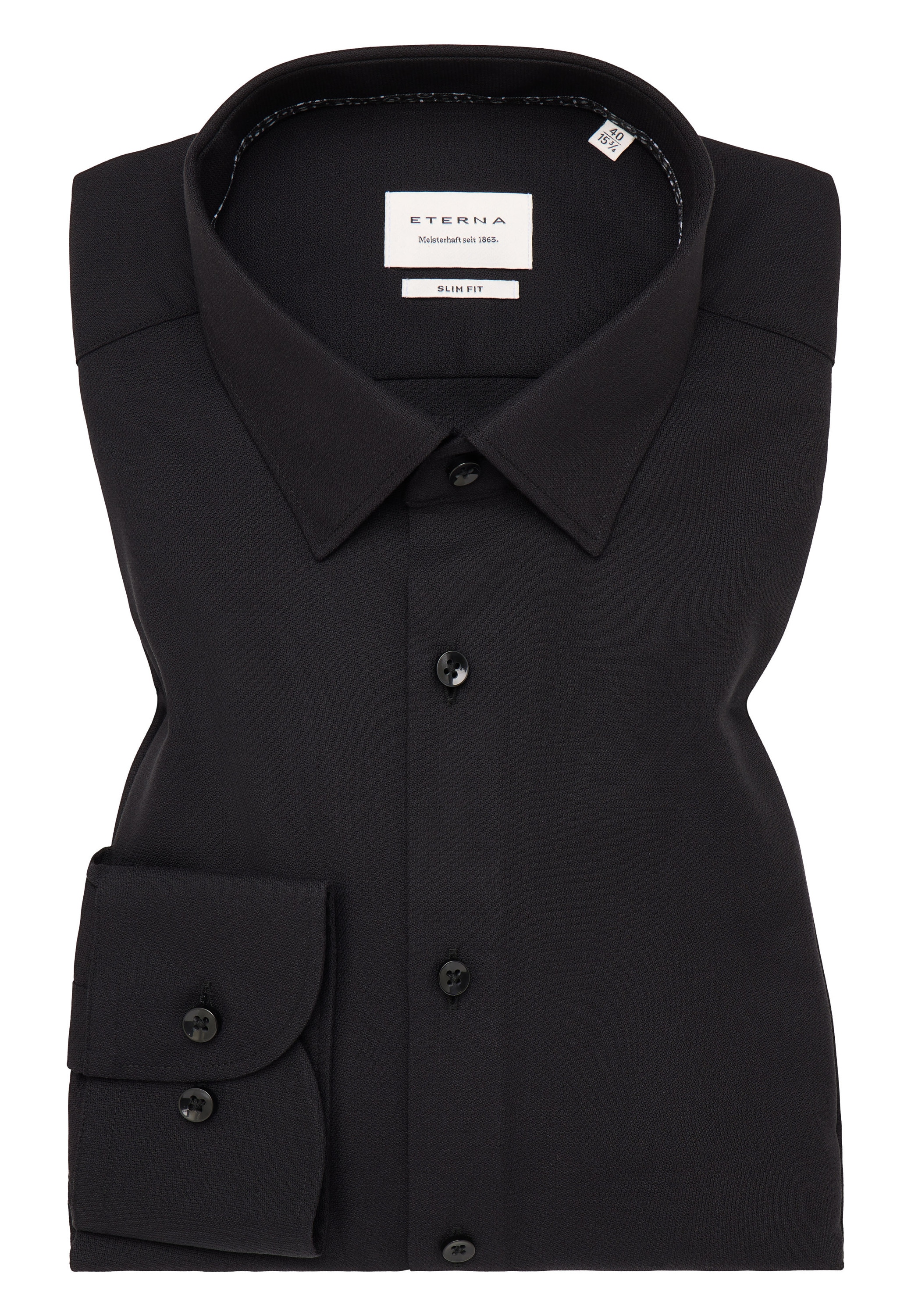 Eterna Langarmhemd »SLIM FIT« NON IRON (bügelfrei)