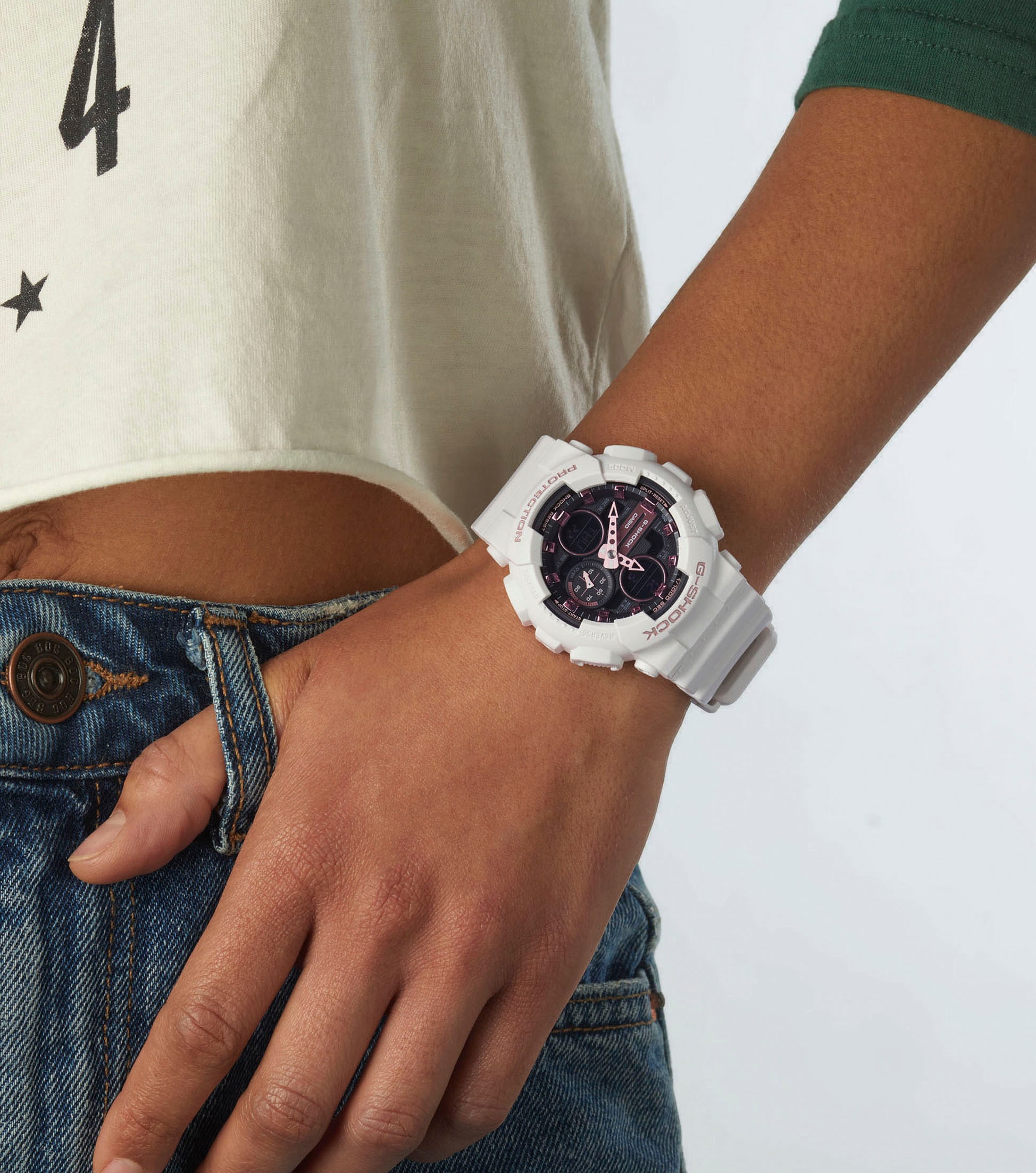 CASIO G-SHOCK Chronograph, Quarzuhr, Armbanduhr, Damen, Herren,Digitaluhr, bis 20 bar wasserdicht