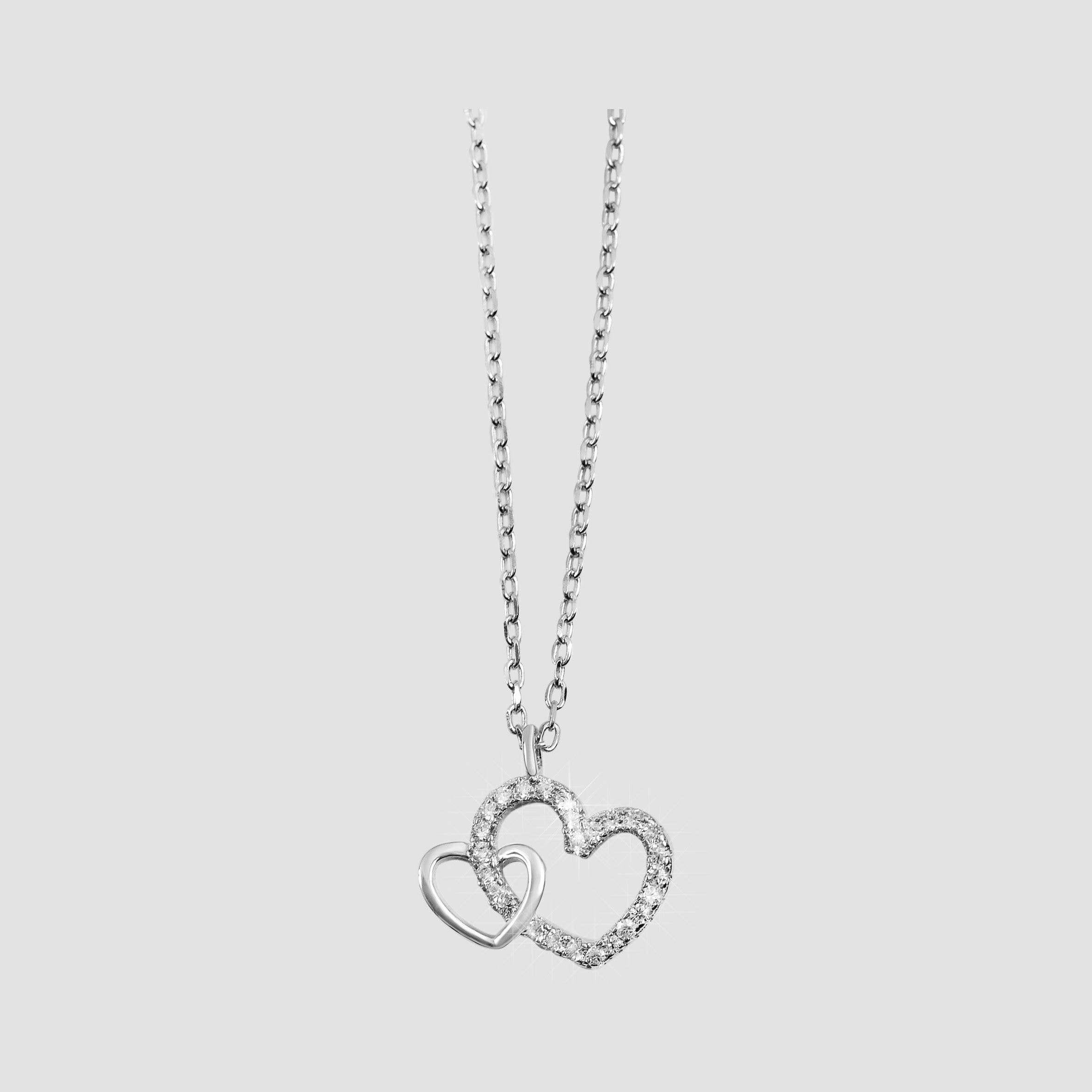 Adelia´s Kette ohne Anhänger »Damen Halskette mit Anhänger ¿ Herz aus 925 Silber«
