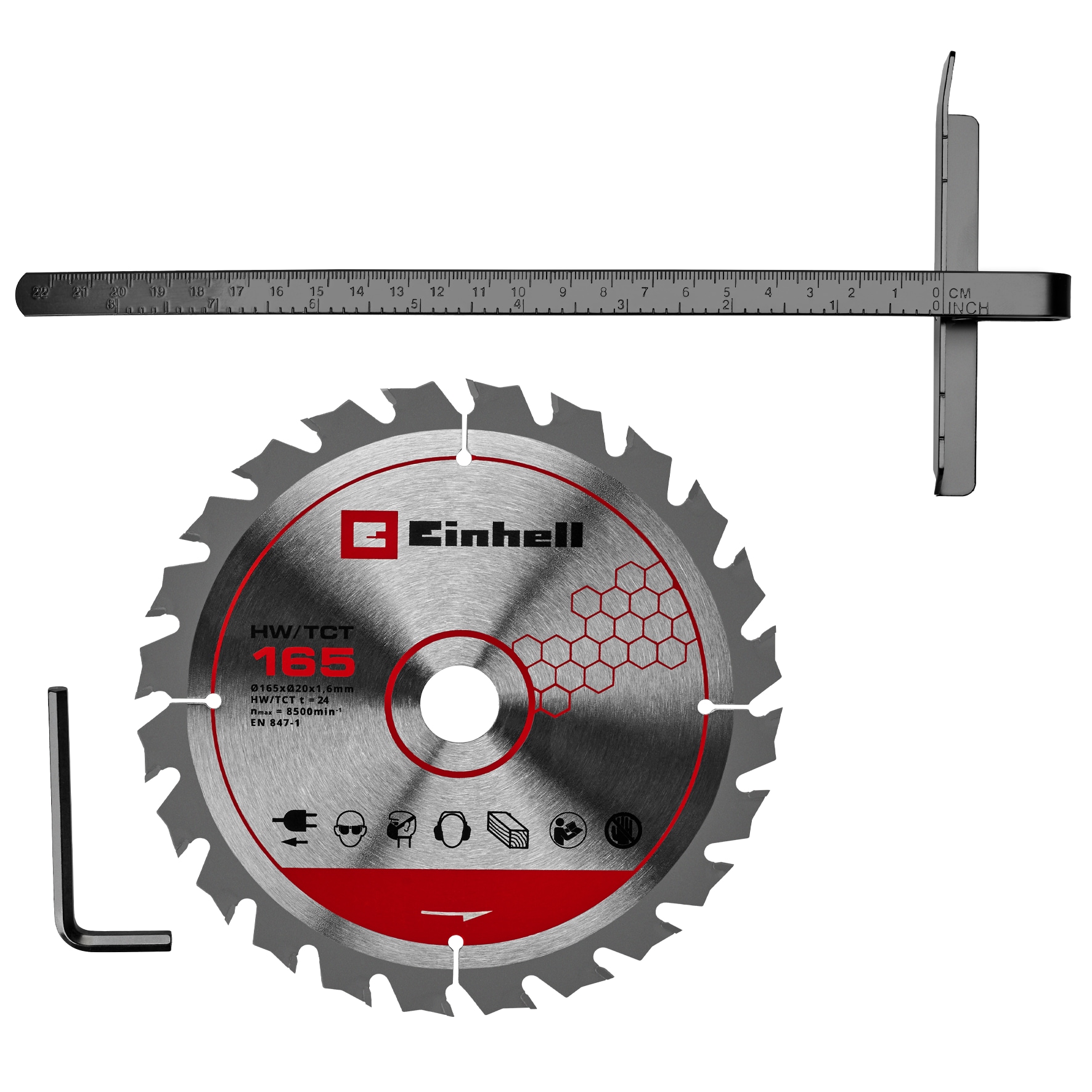 Einhell Akku-Handkreissäge »TE-CS 18/165-2 Li - Solo«, ohne Akku und Ladegerät