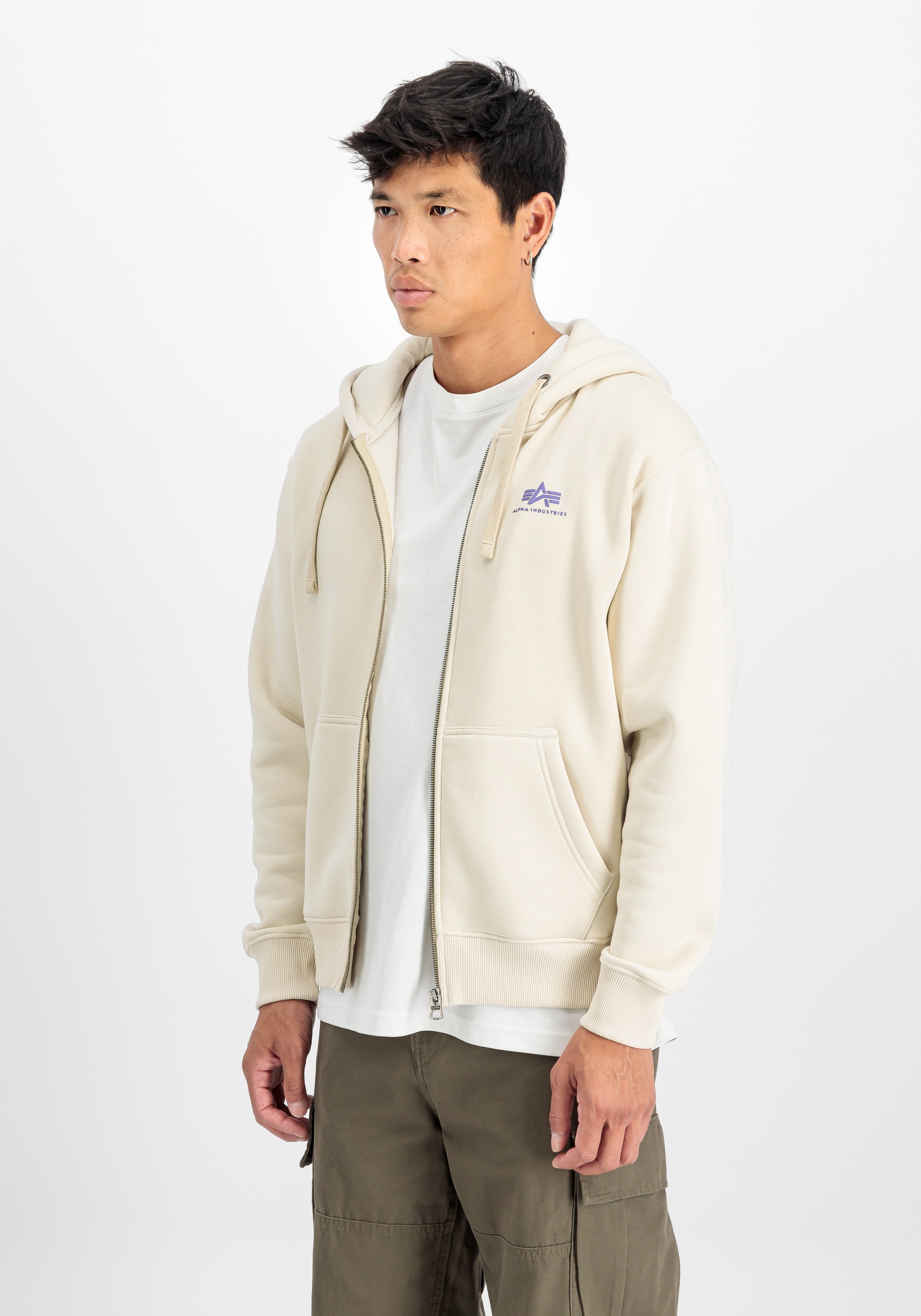 Alpha Industries Hoodie »Alpha Industries Men - Hoodies Basic Zip Hoodie SL«