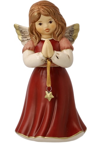 Goebel Engelfigur »Himmelsboten, Weihnachtsdeko rot«, Steingut, Himmlischer Stern kaufen