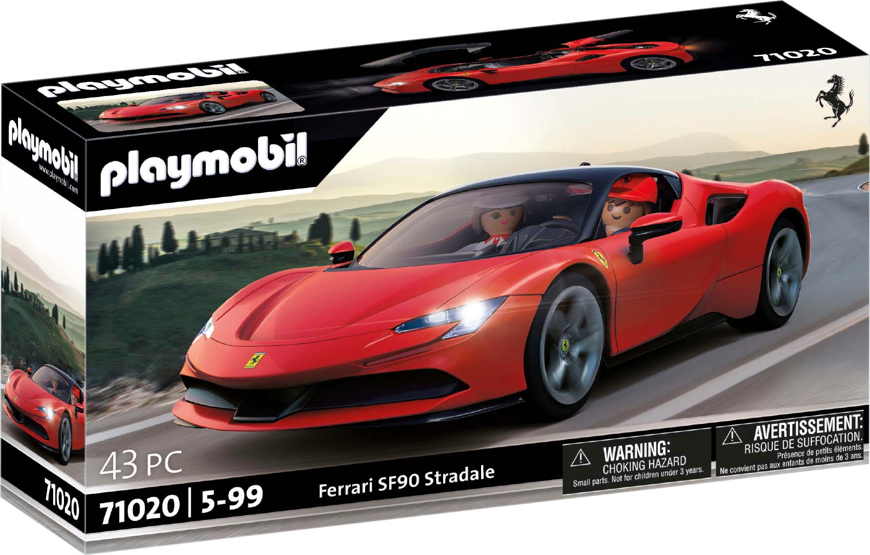 Playmobil® Konstruktions-Spielset »Ferrari SF90 Stradale (71020)«, (43 St.), mit Lichteffekten; Made in Germany