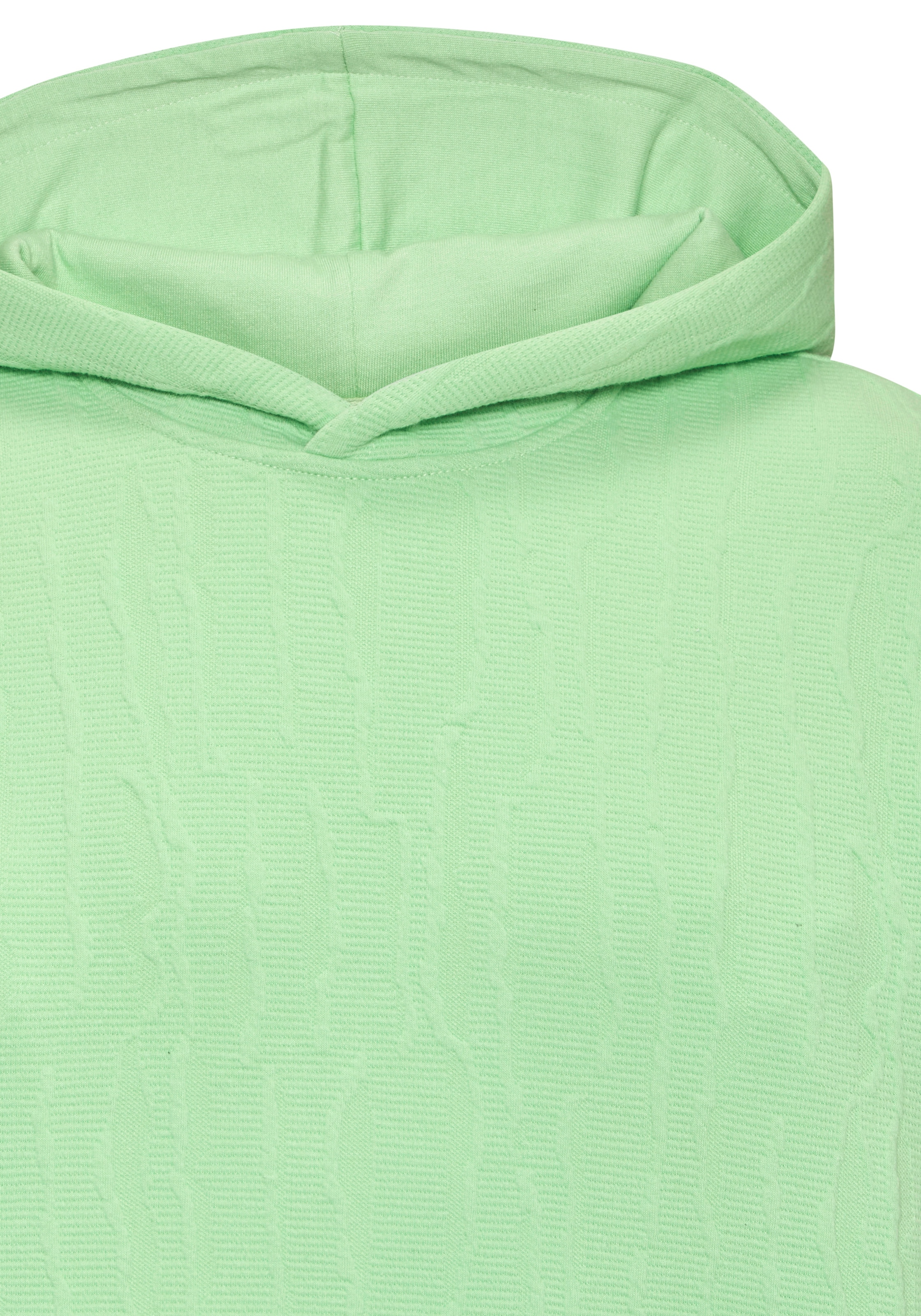 John Devin Hoodie »- Struktur Sweat mit Kapuze«, innen angeraute Sweatware mit besonderer Struktur-Optik
