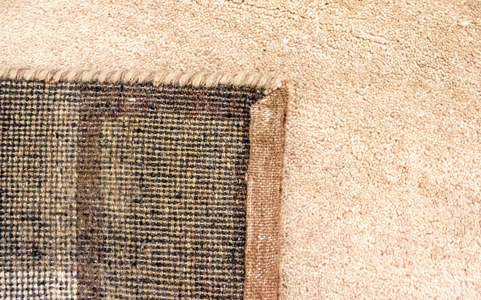 Wollteppich handgeknüpft »Gabbeh OTTO Teppich bei morgenland braun«, handgeknüpft bestellen rechteckig,