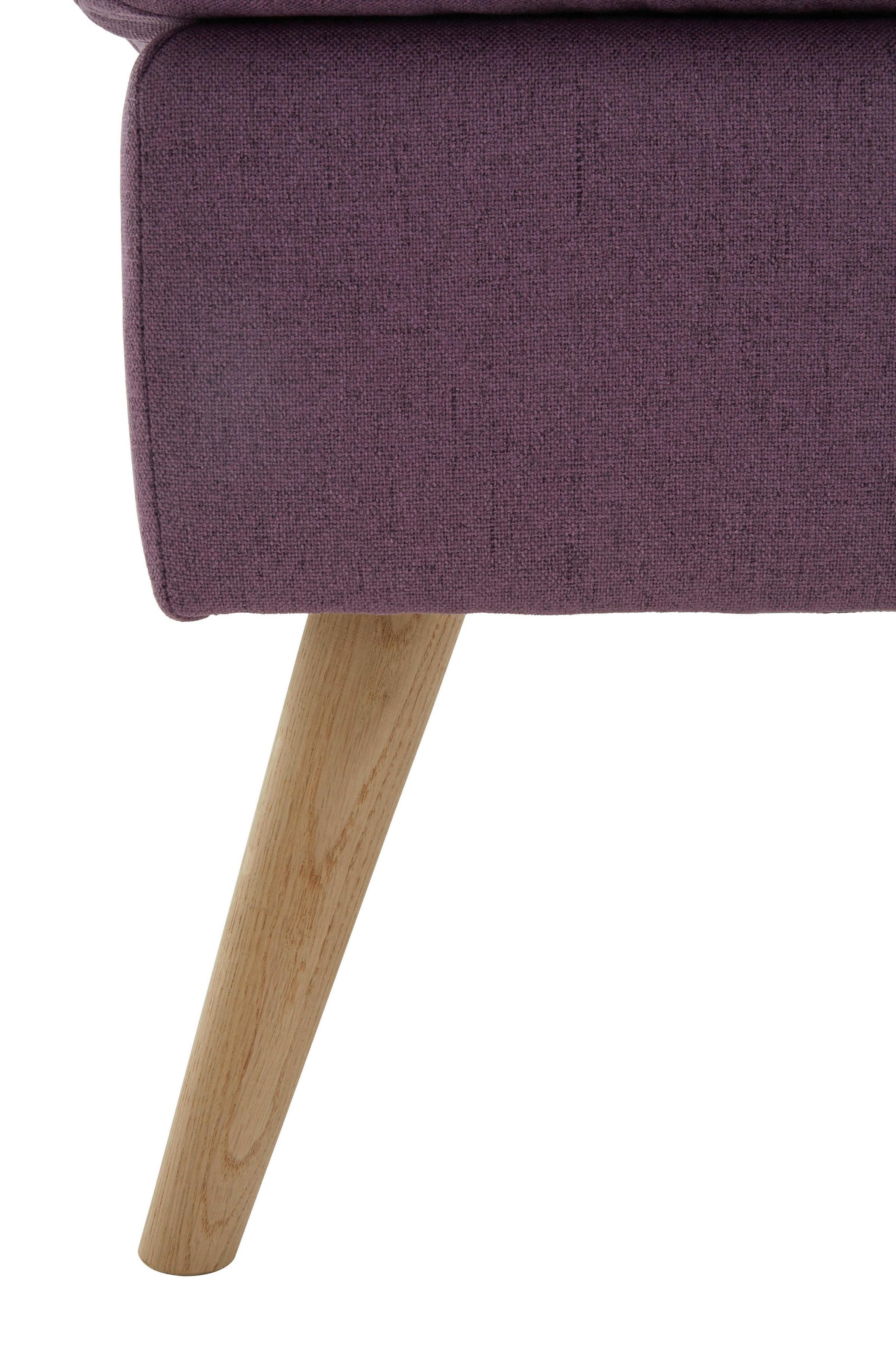 Home affaire Hocker »Salla« Bezug auch in Luxus-Microfaser in Teddyfelloptik