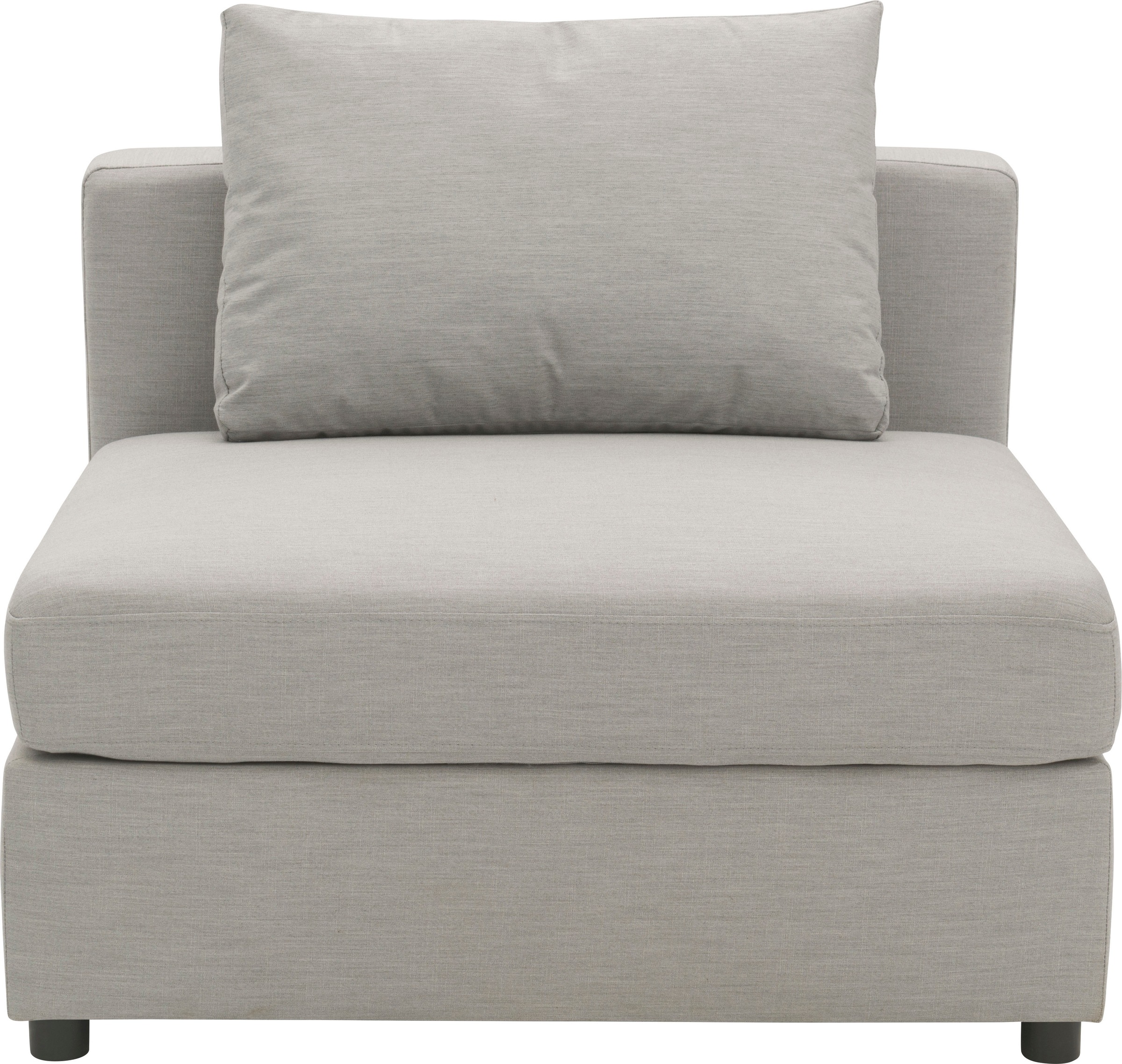 DOMO collection Sofaelement »Solskin, individuell erweiterbar/kombinierbar«, mit losen Kissen. Rücken- und Seitenteile als Stecksystem.