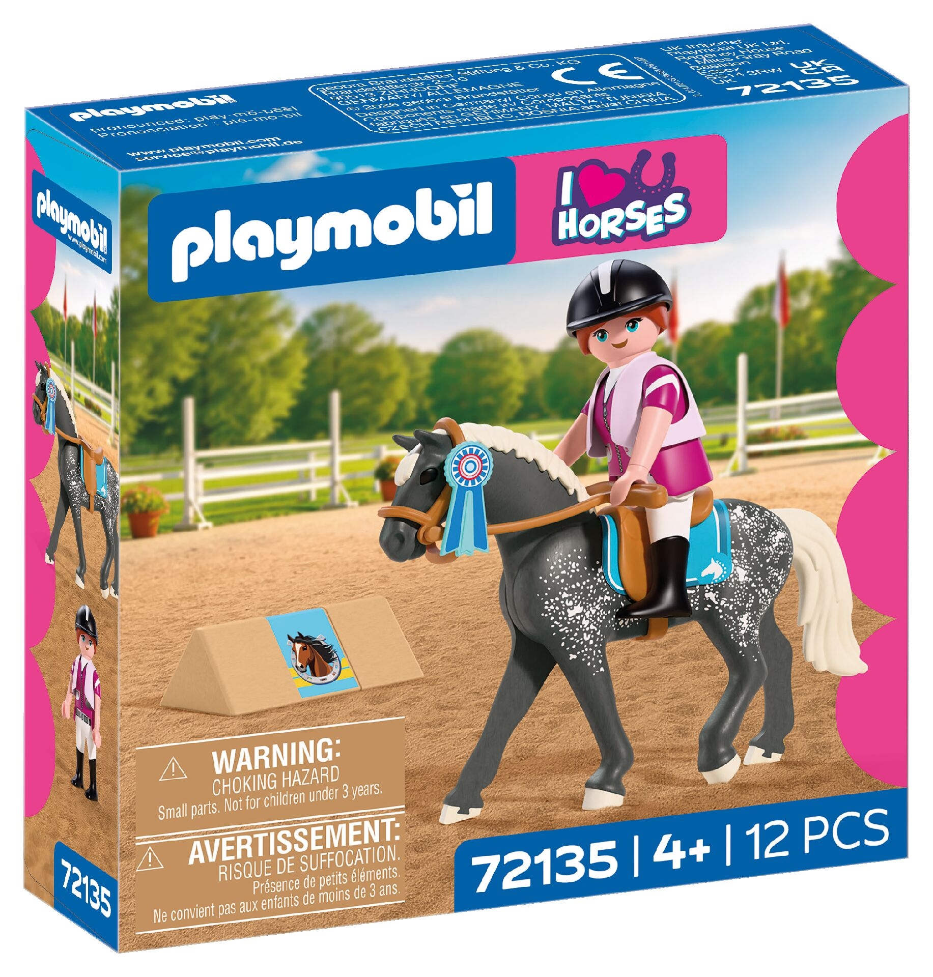 Playmobil® Konstruktions-Spielset »Springreiten (72135), I Love Horses« Made in Europe
