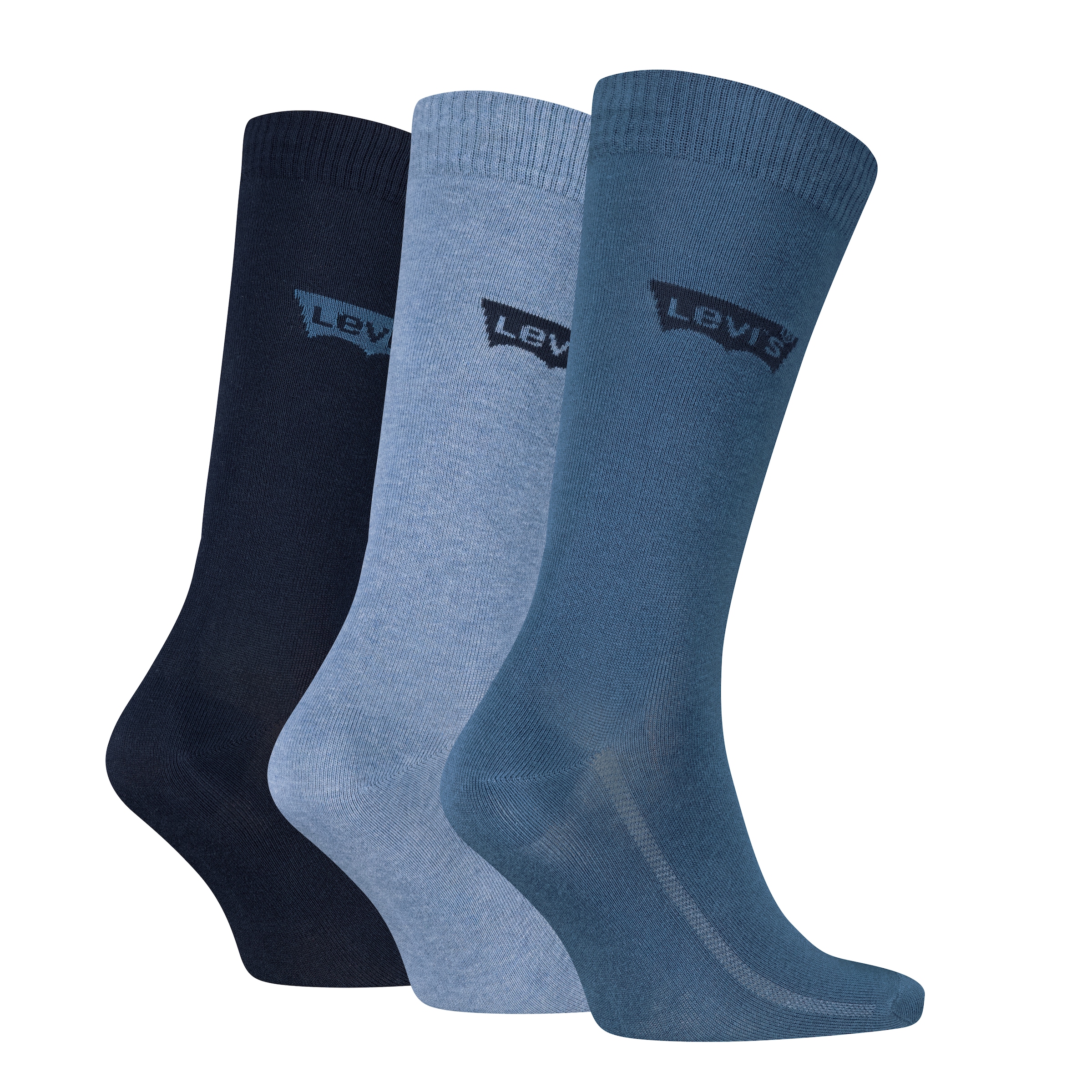 Levi's® Socken »LEVIS REGULAR CUT BW LOGO RECYCL CO« Packung, 2er Pack, 3 Paar tlg. mit breitem Logobund
