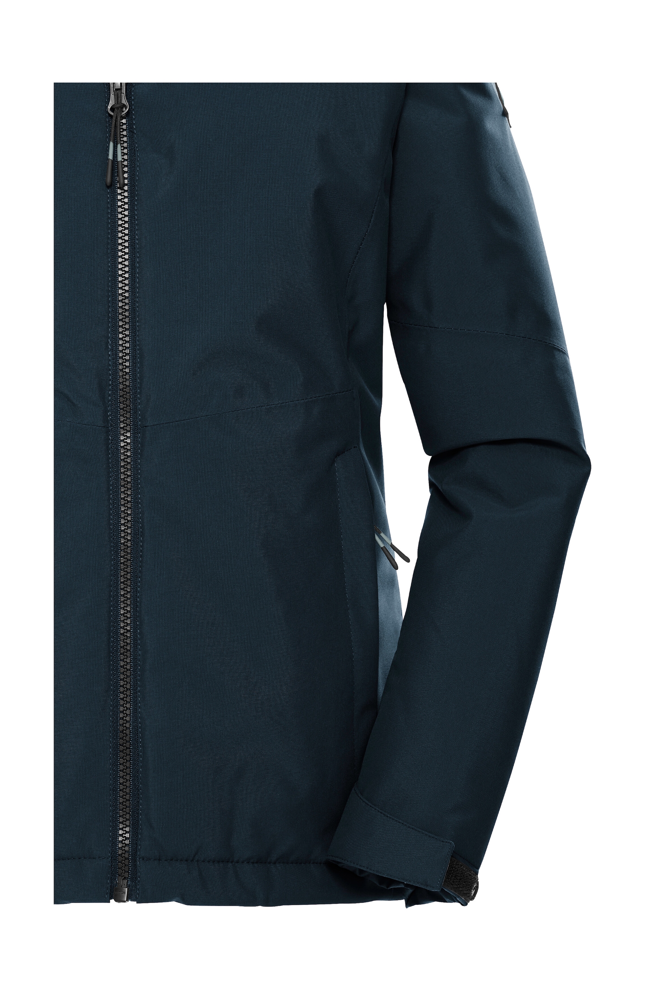Killtec Funktionsjacke »KOW 217 GRLS JCKT«, Wind- und wasserdichte Kinderjacke mit Fleece und verstellbarer Kapuze
