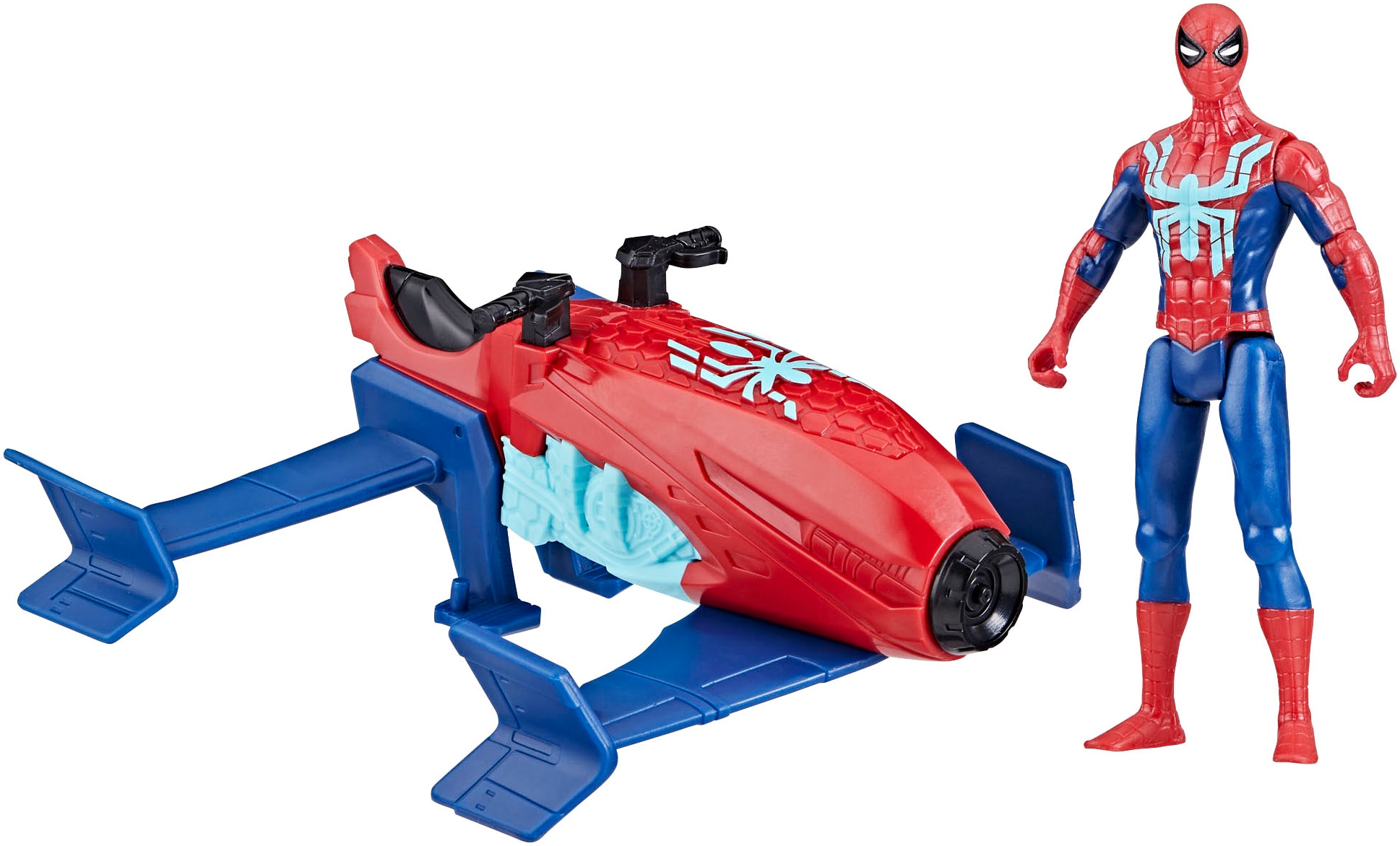Hasbro Actionfigur »Marvel Spider-Man, Spider-Man Jet Splasher«, Spritzt Wasser