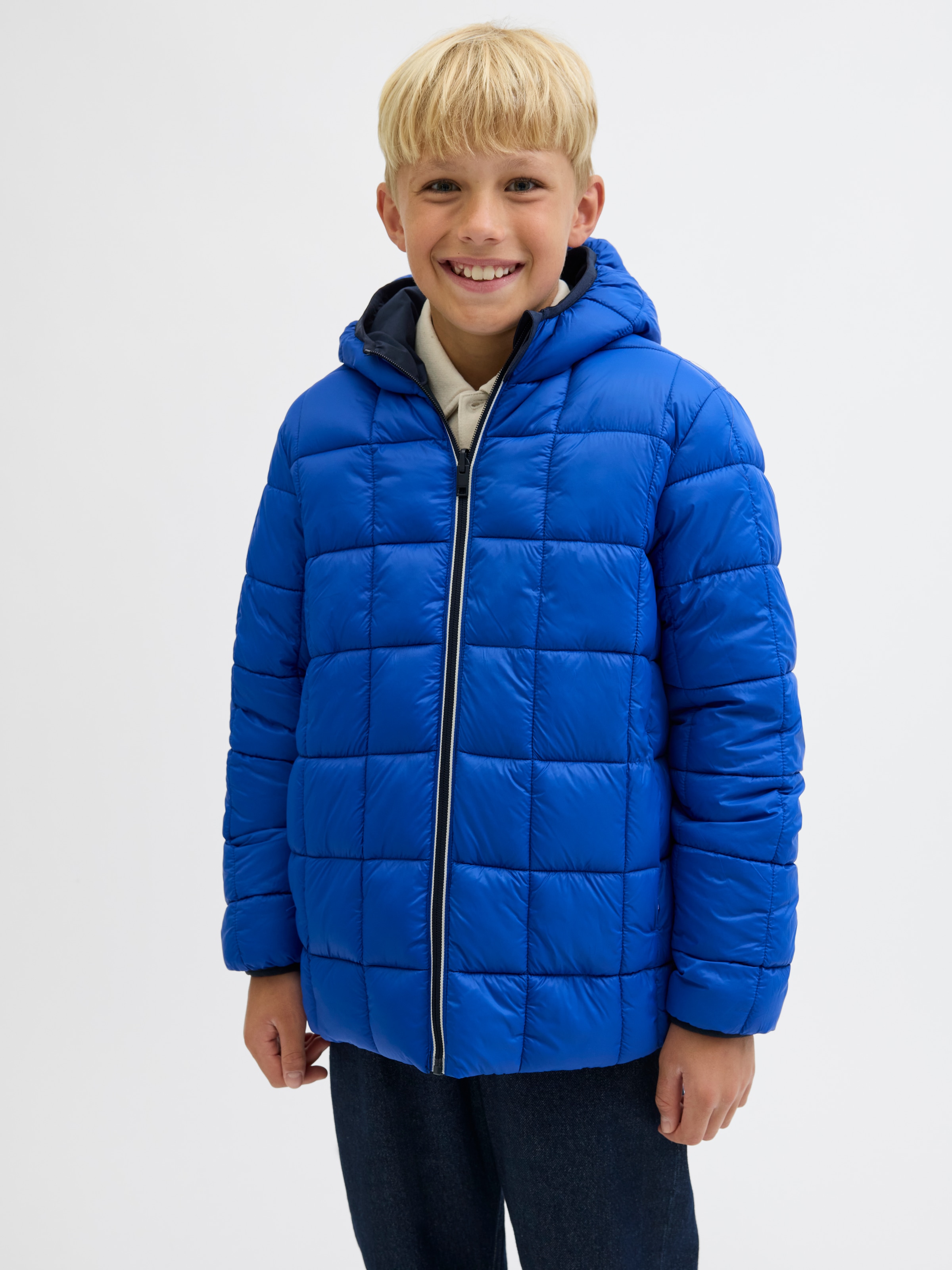Jack & Jones Junior Outdoorjacke »JJEBROOK REVERSIBLE JACKET SN JNR«, mit Kapuze