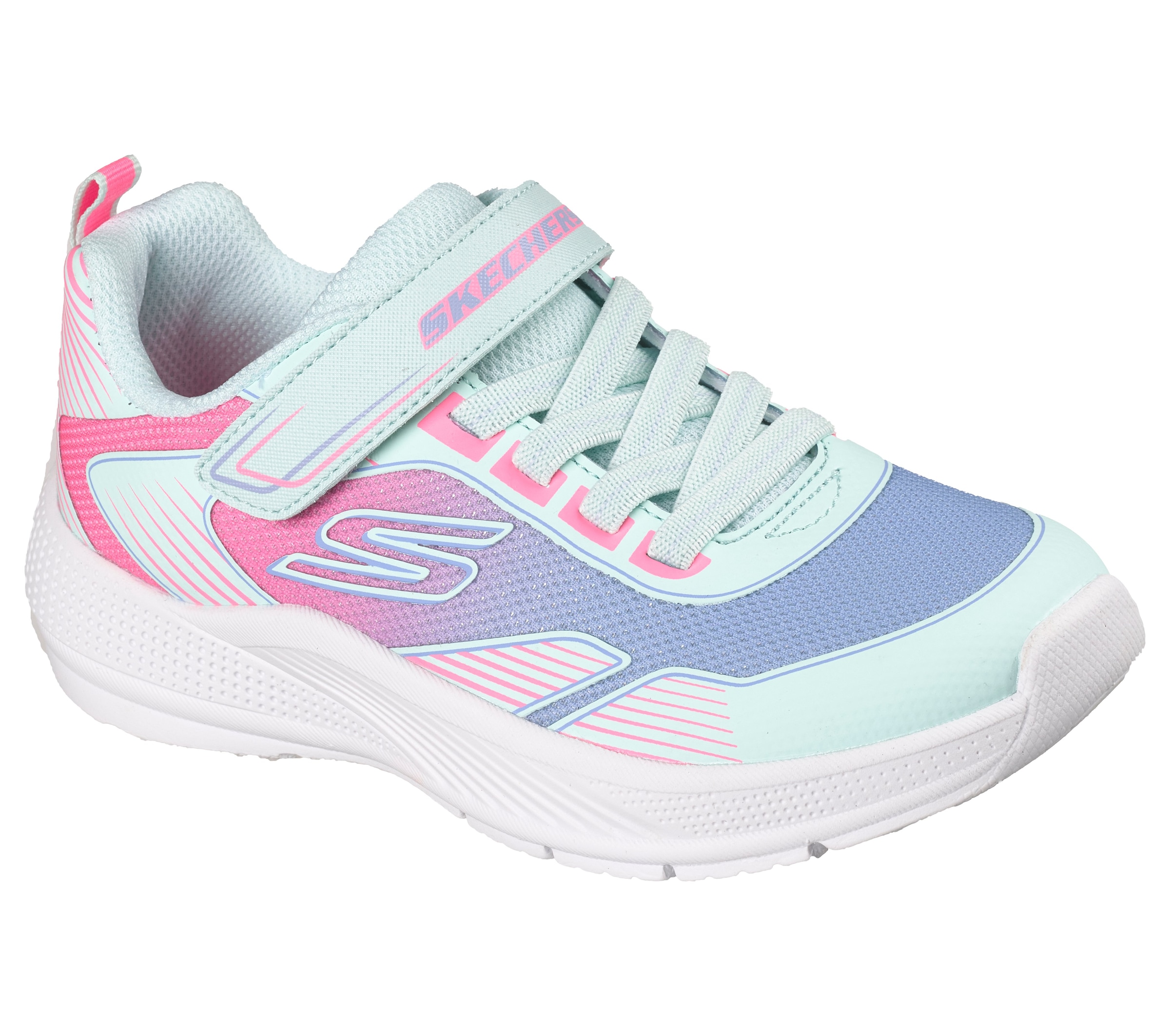 Skechers Sneaker »MICROSPEC ADVANCE«  Freizeitschuh mit Klettverschluss, Größenschablone zum Download