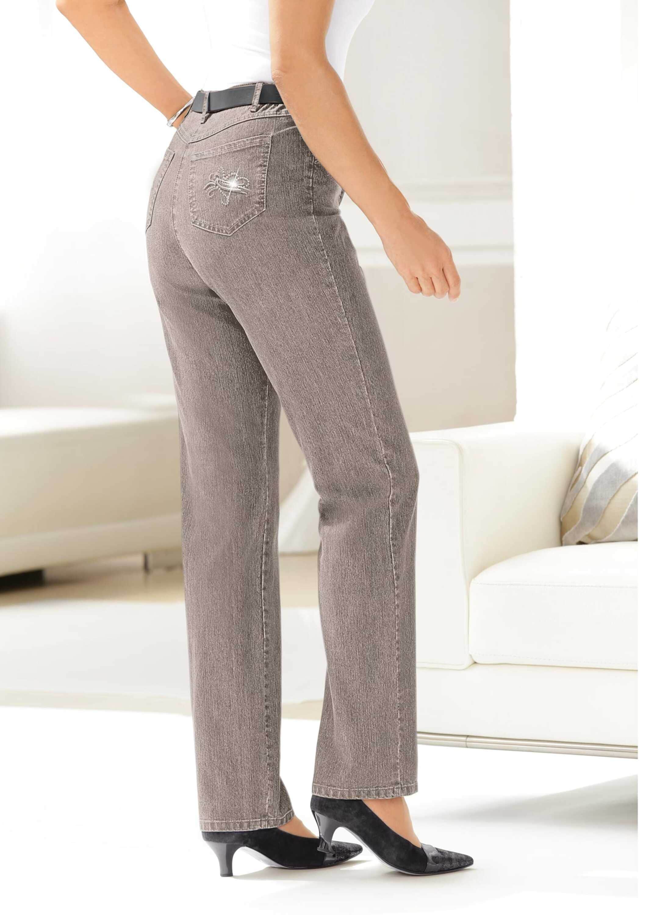 GOLDNER Stretch-Jeans »Kurzgröße Denimhose mit Stretchkomfort« Ohne