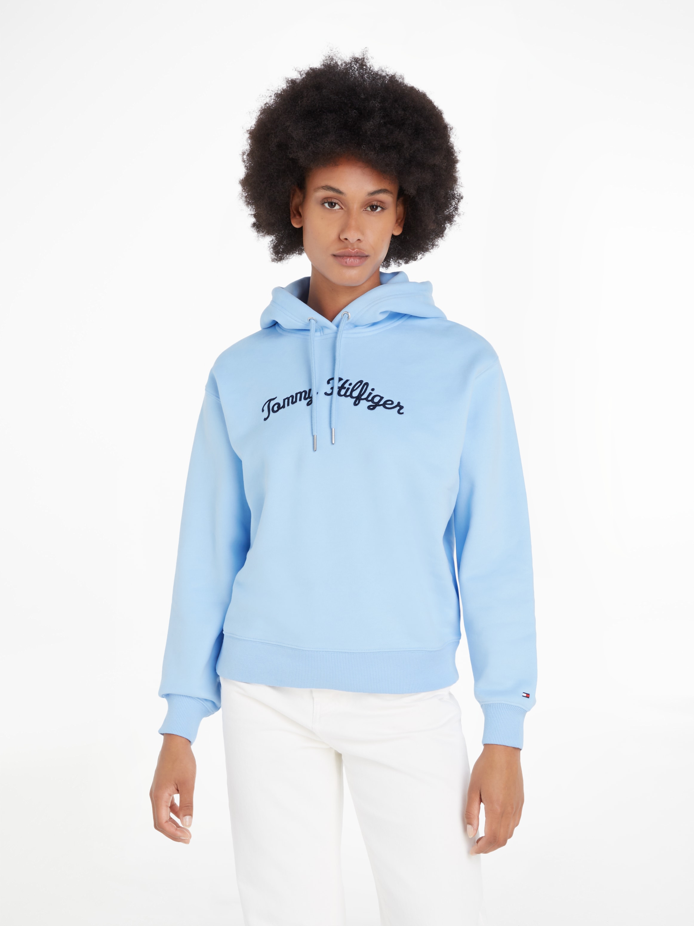 Kapuzensweatshirt »IM REG SCRIPT HILFIGER HOODIE«, mit Tommy Hilfiger Script...