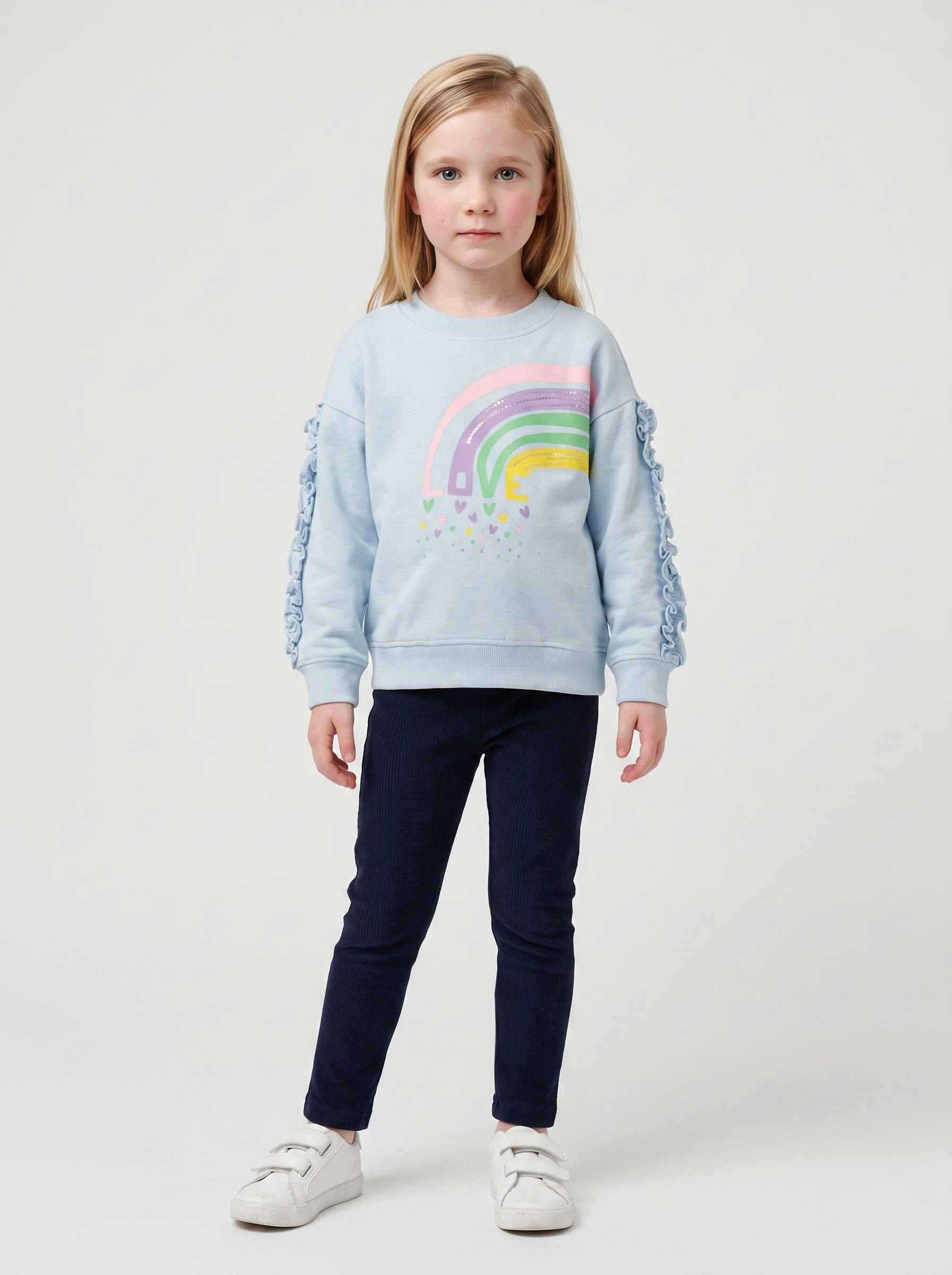 Blue Seven Sweatshirt , Baumwolle
