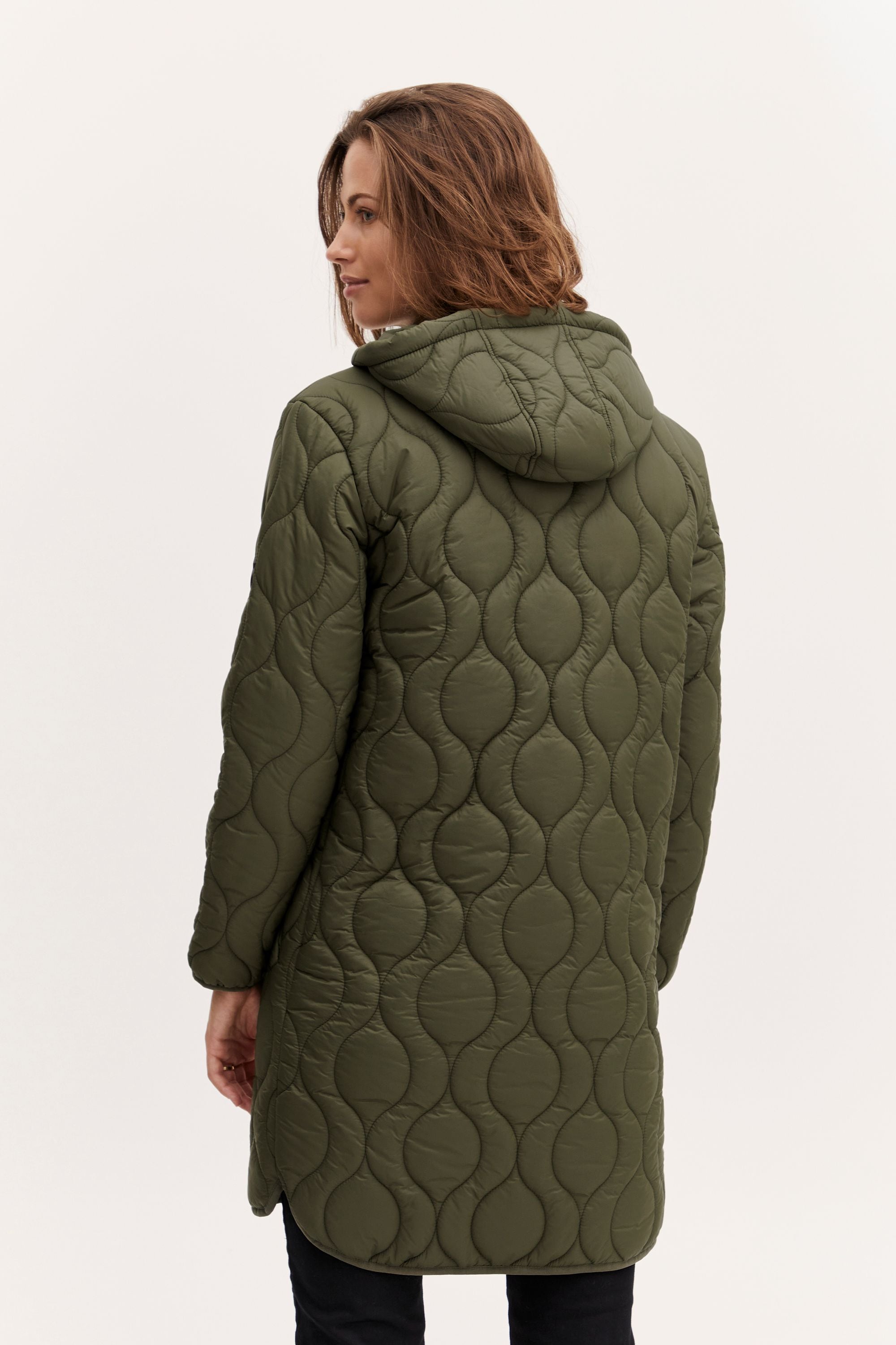 fransa Steppjacke »Steppjacke FRPadma«, mit Kapuze
