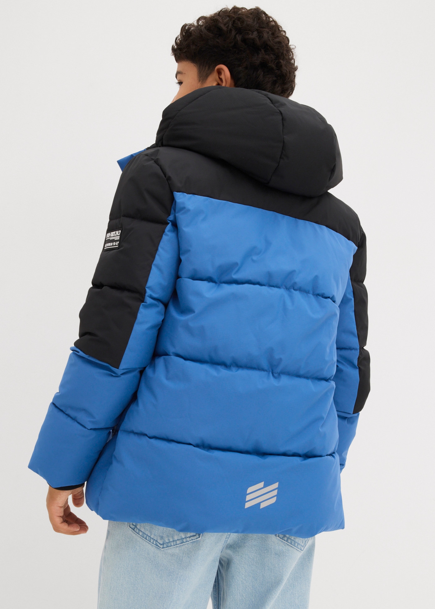bonprix Winterjacke mit weichem Fleecefutter, Regular Fit, im Casual-Stil, für Jungen