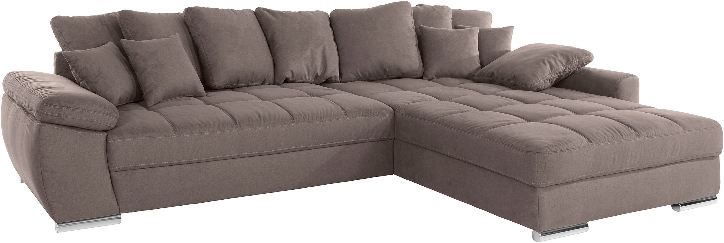 INOSIGN Ecksofa »Gwenni L-Form«, auch in Aqua Clean Supreme erhältlich; bis zu 140 kg pro Sitzfläche