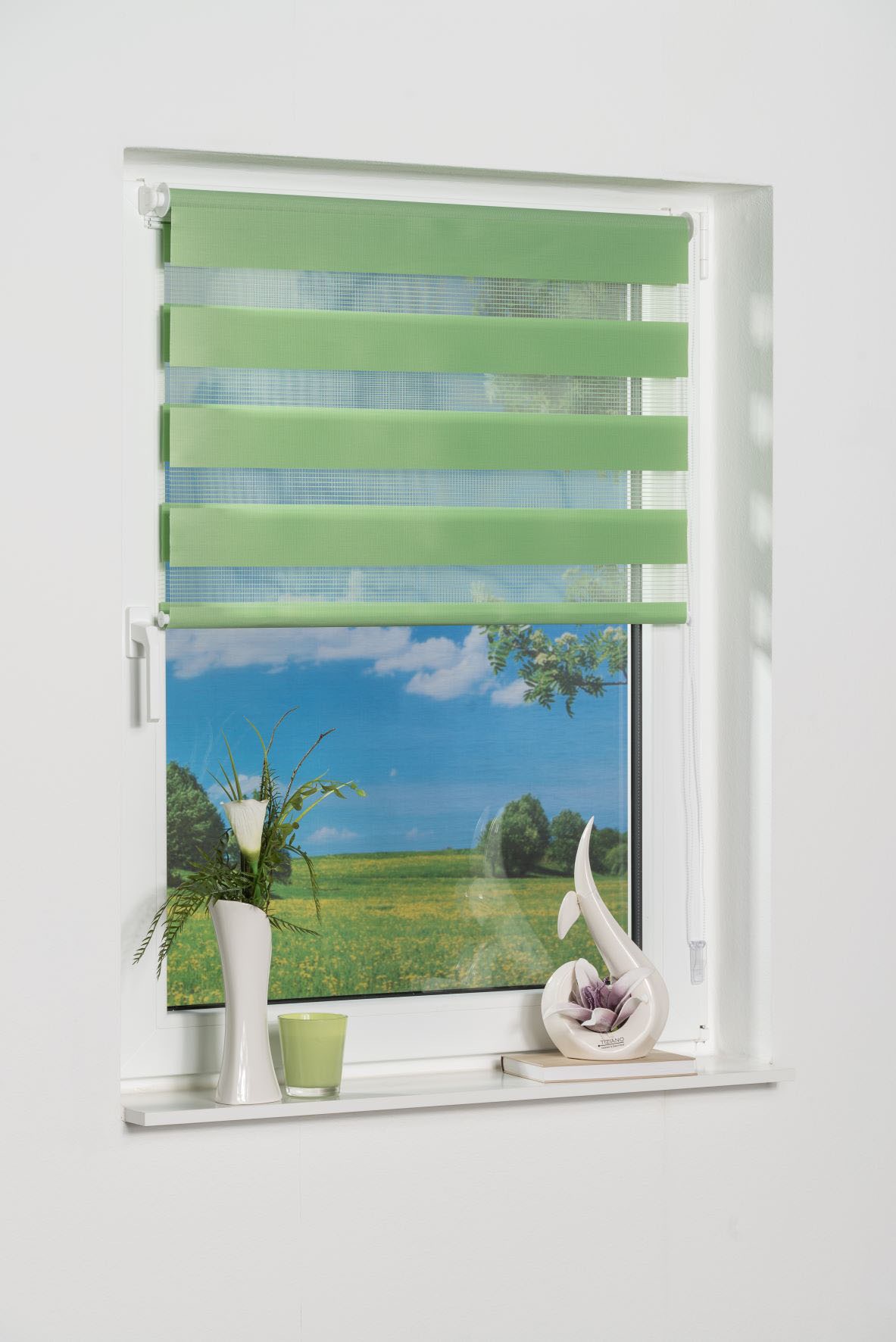 K-HOME Doppelrollo »Maringa Klemmfix«, Lichtschutz, ohne Bohren
