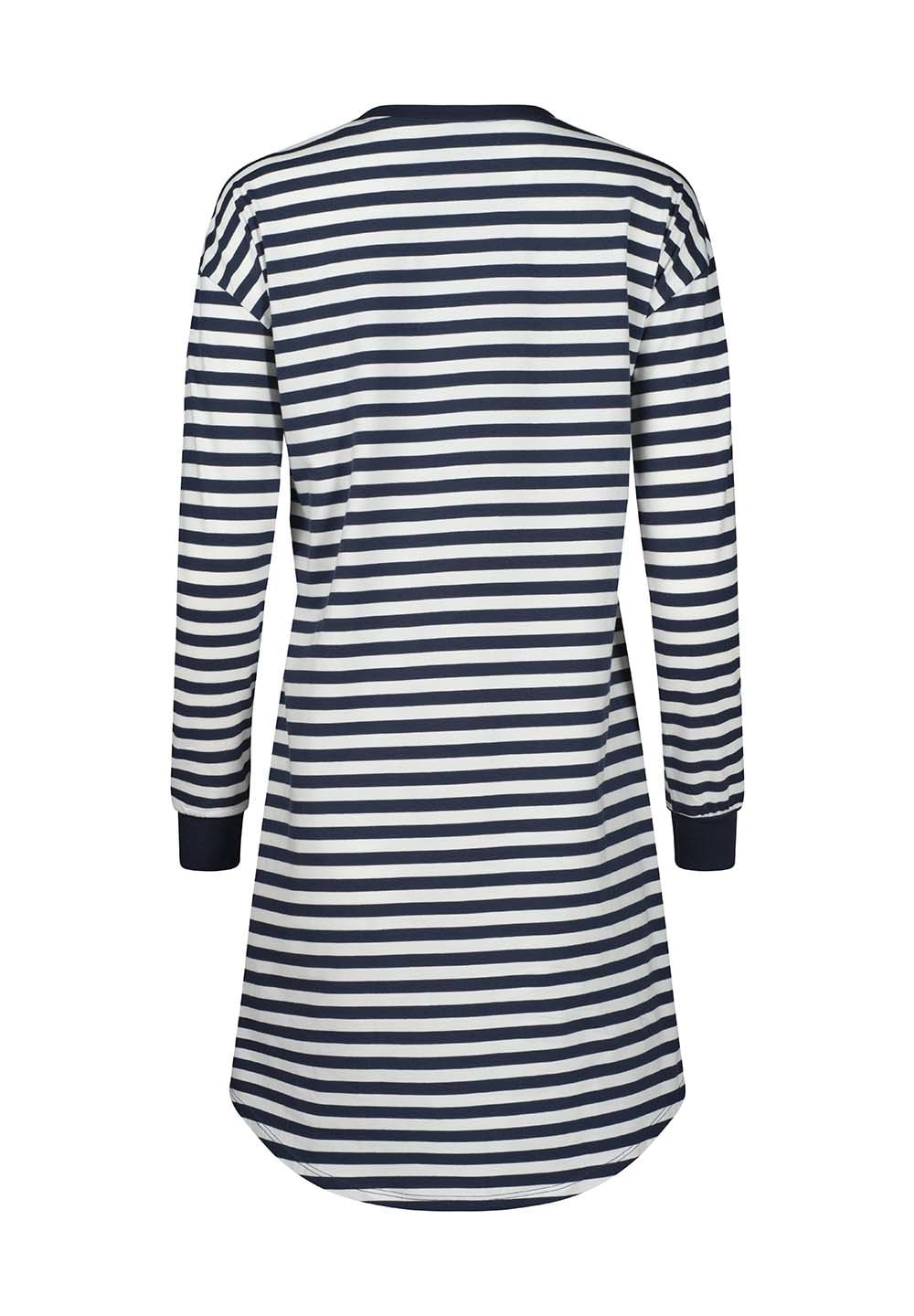 Skiny Sleepshirt »Night In Mix & Match« mit Rundhalsausschnitt, langärmelig, Cotton-Mix, bequem
