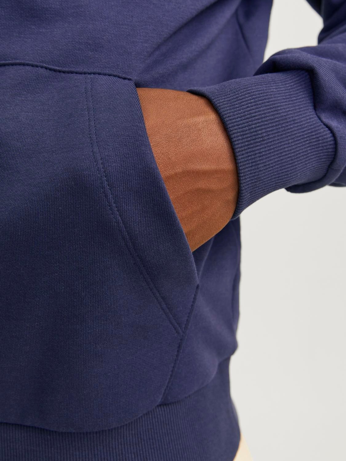 Jack & Jones Kapuzensweatshirt »JJECALEB VARSITY SWEAT HOOD NOOS«