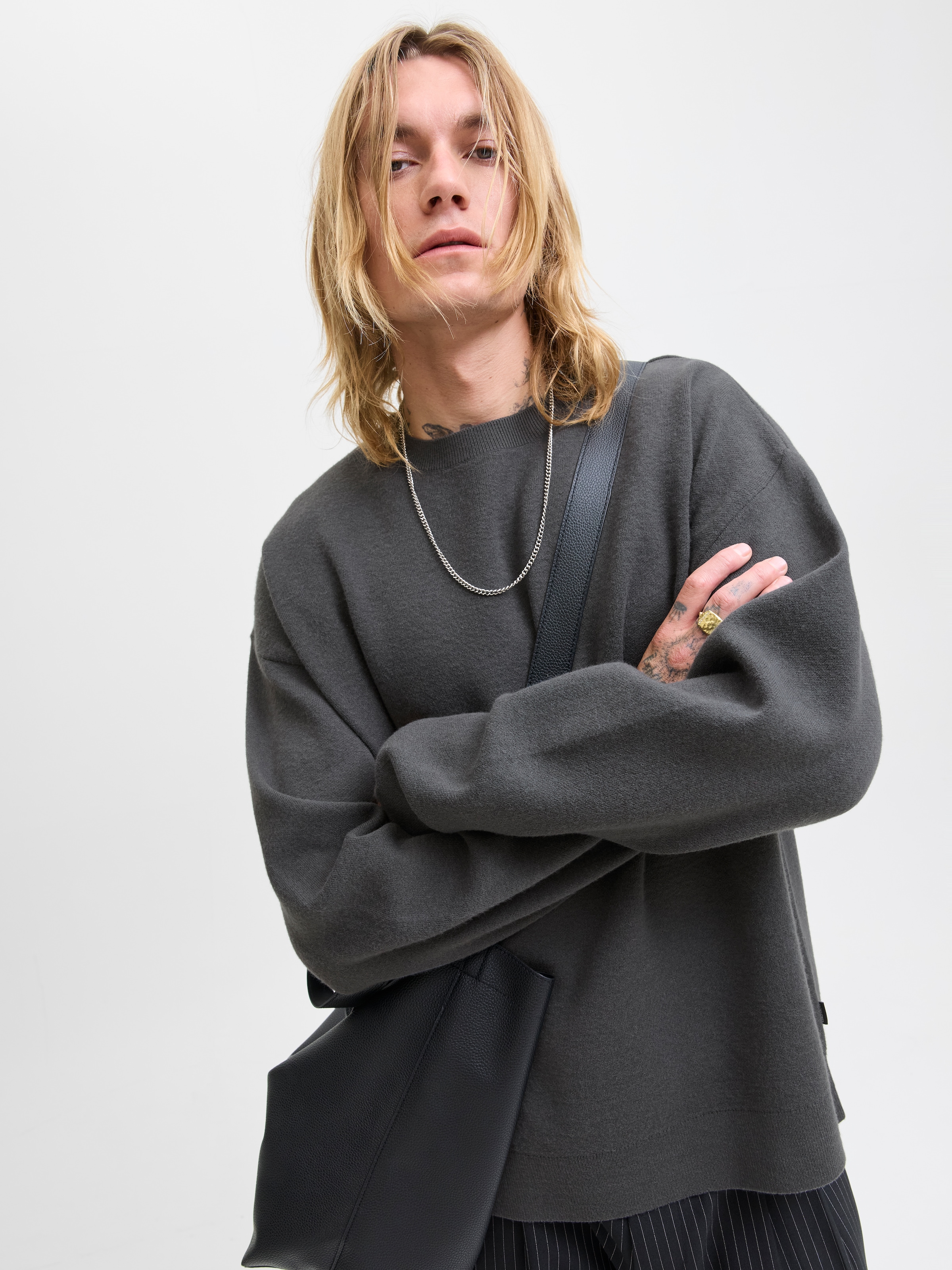 Jack & Jones Strickpullover »JPRBLABRADFORT KNIT CREW NECK«