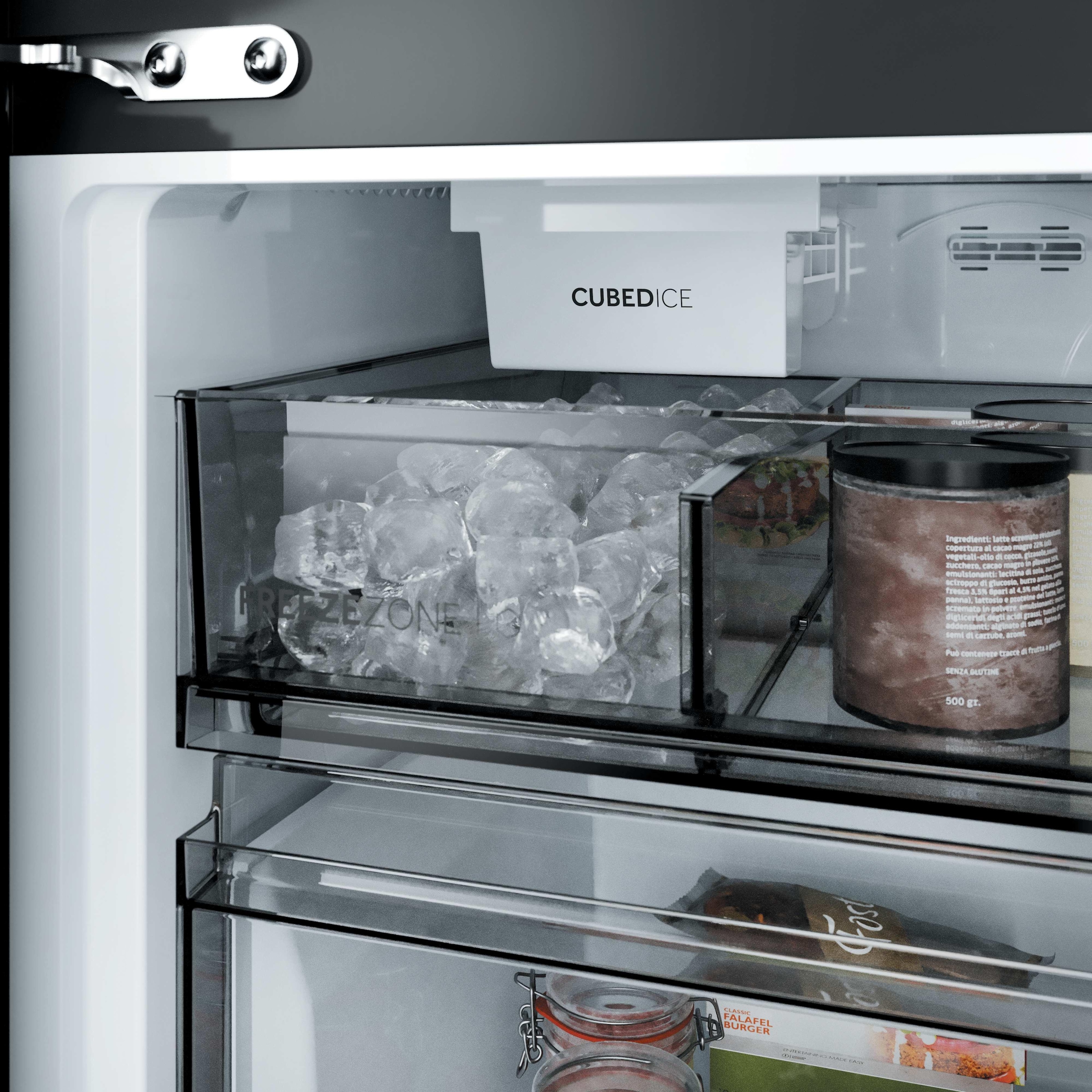 Haier Multi Door Horizon Collection »HCR79F18CHMB« 182,5 cm hoch 90,5 cm breit Wasserdispenser & Eiswürfelbereiter