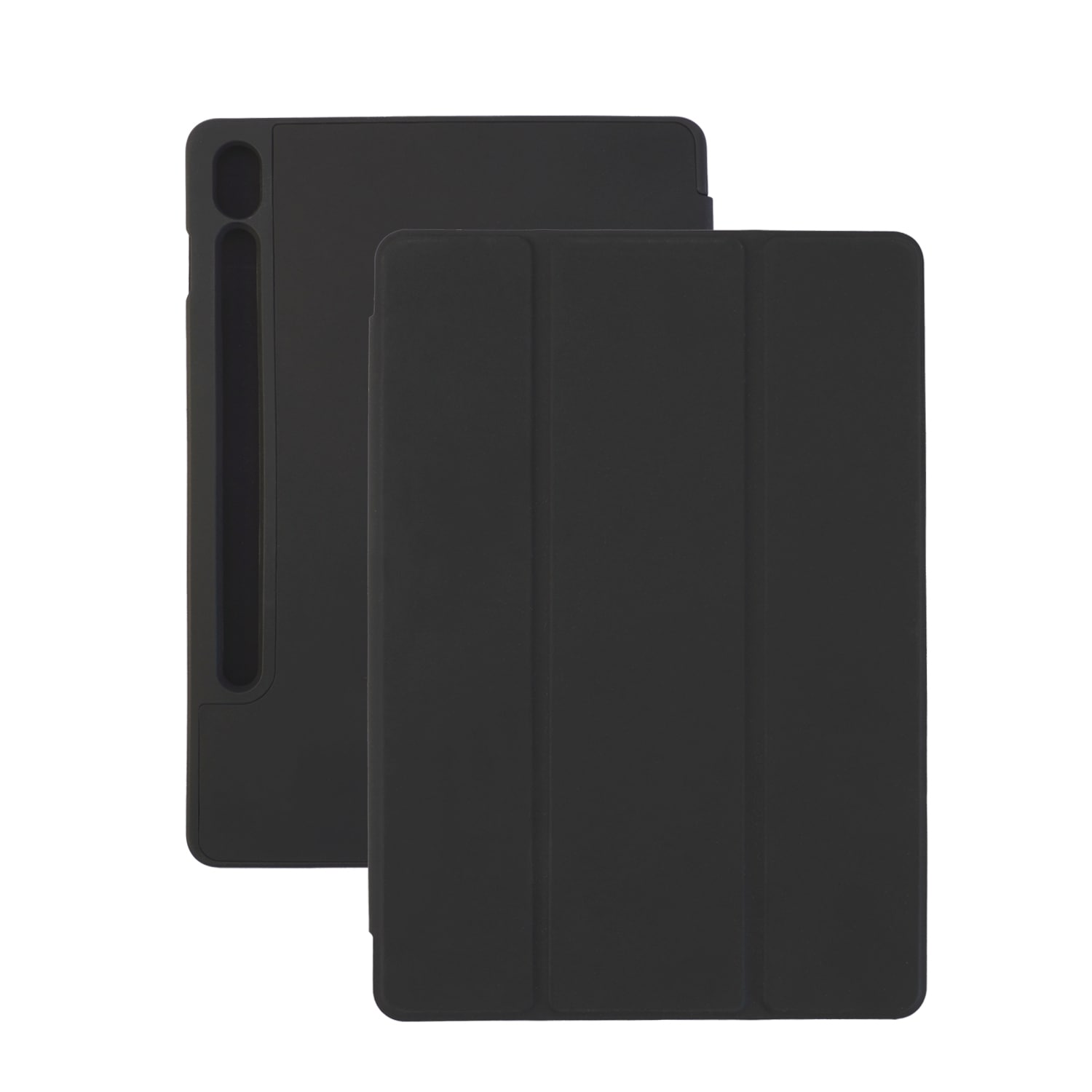 4smarts Tablet-Hülle »Folio Case Basic für Samsung Galaxy Tab S9«, Samsung Galaxy S9, Backcover, Schutzhülle, Tabletschutzhülle, Case, Schutzcase, stoßfest