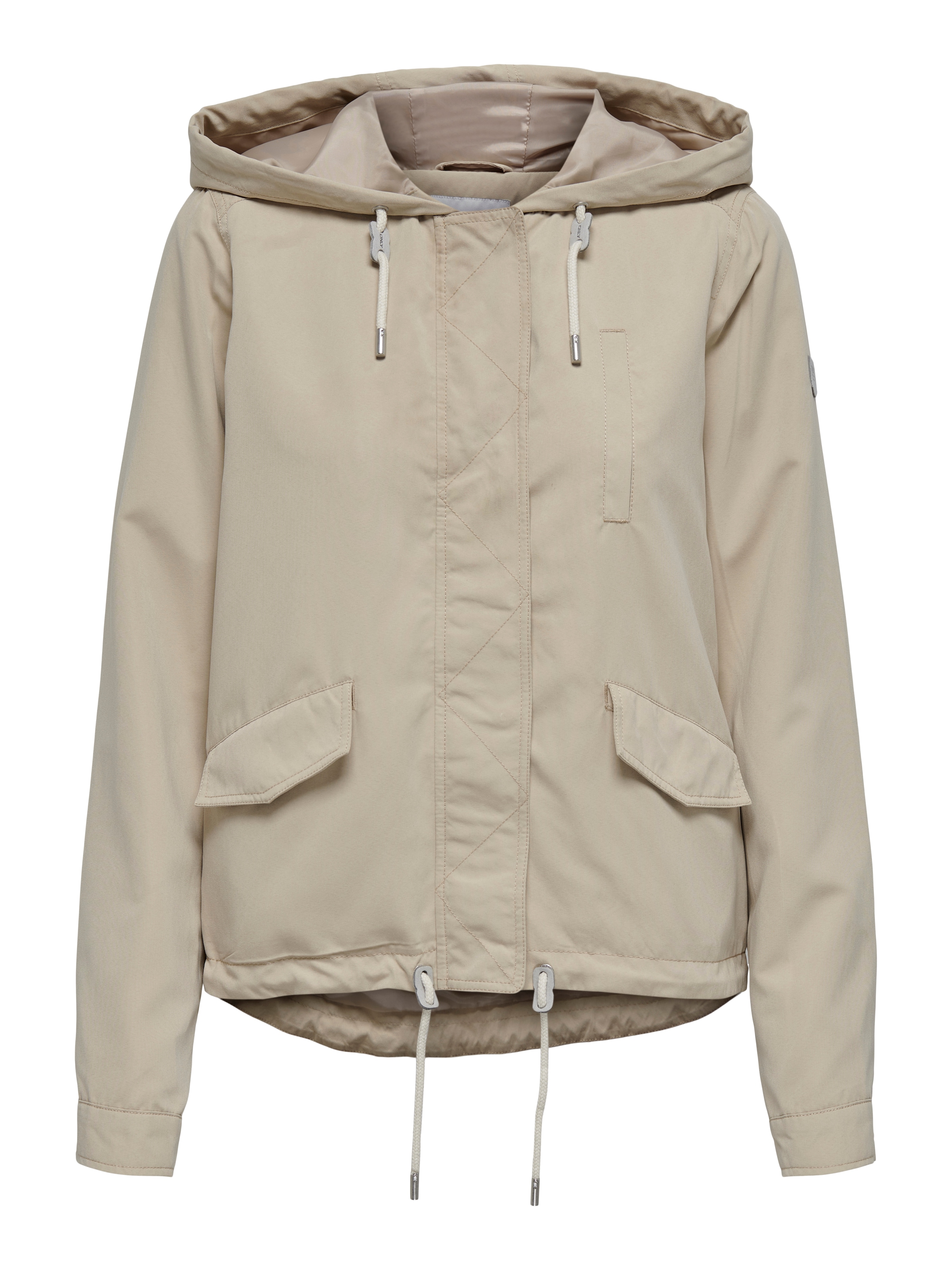 ONLY Parka »ONLSKYLAR HOOD SPRING JACKET CC OTW« mit Kapuze mit